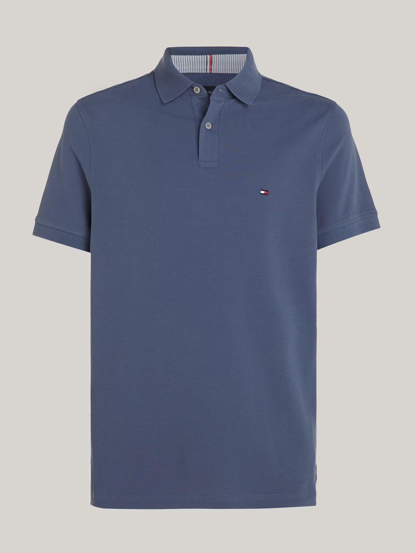 Polo Im 1985 Regular Fit Azul C9T Tommy Hilfiger-4
