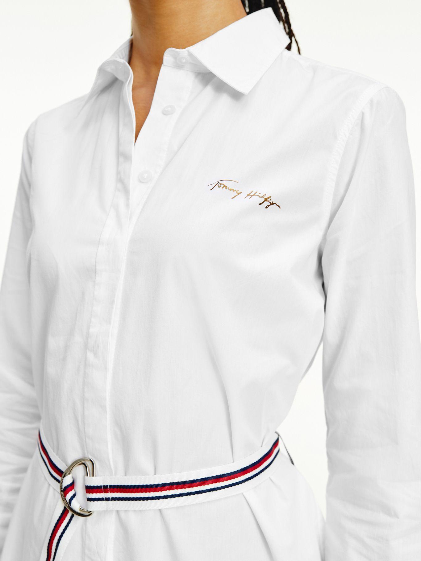 Vestido Heritage Midi Blanco Tommy Hilfiger-2