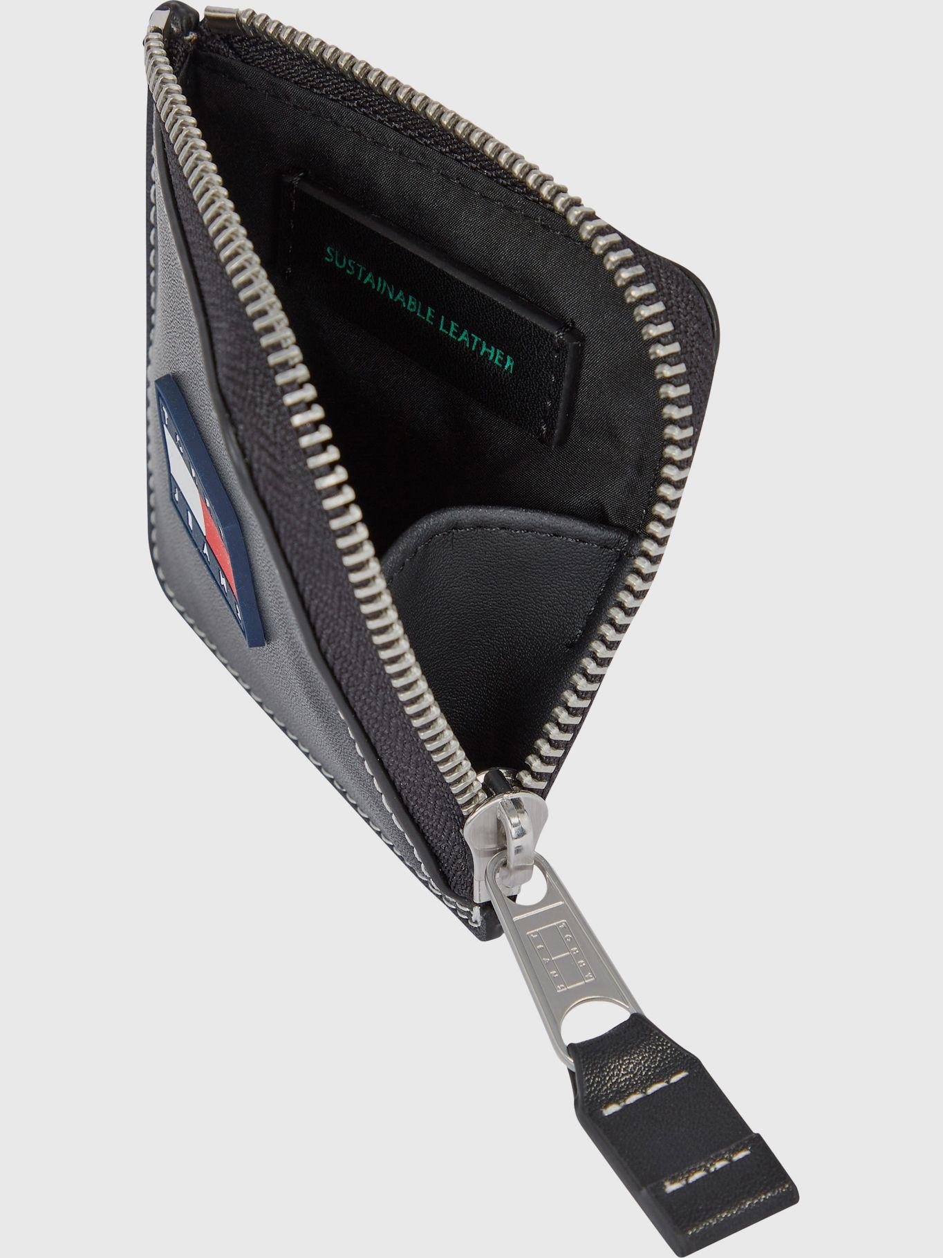 Billetera Monedero Con Parche Negro Tommy Hilfiger-2