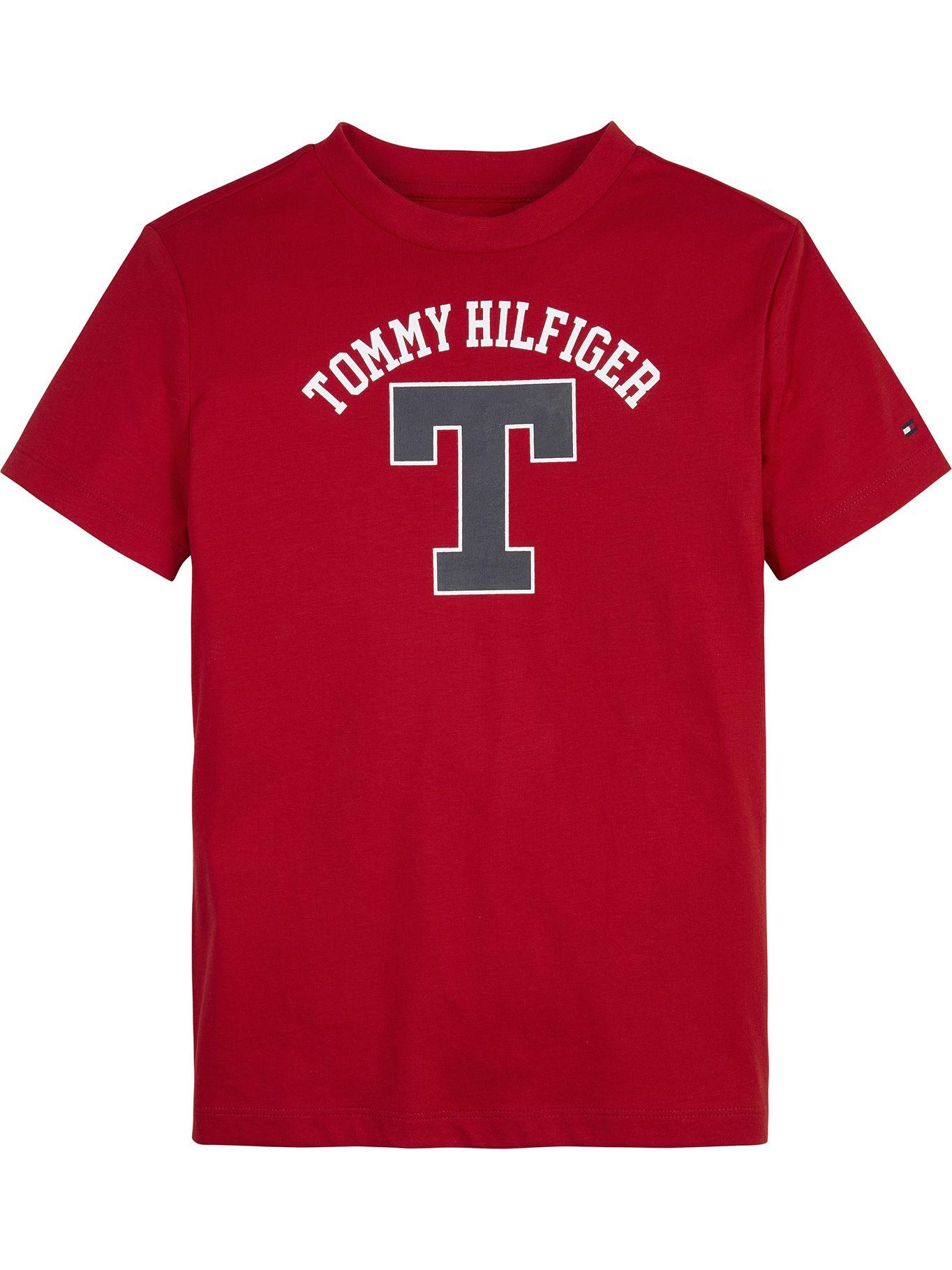 Polera Core Varsity Rojo Tommy Hilfiger-0