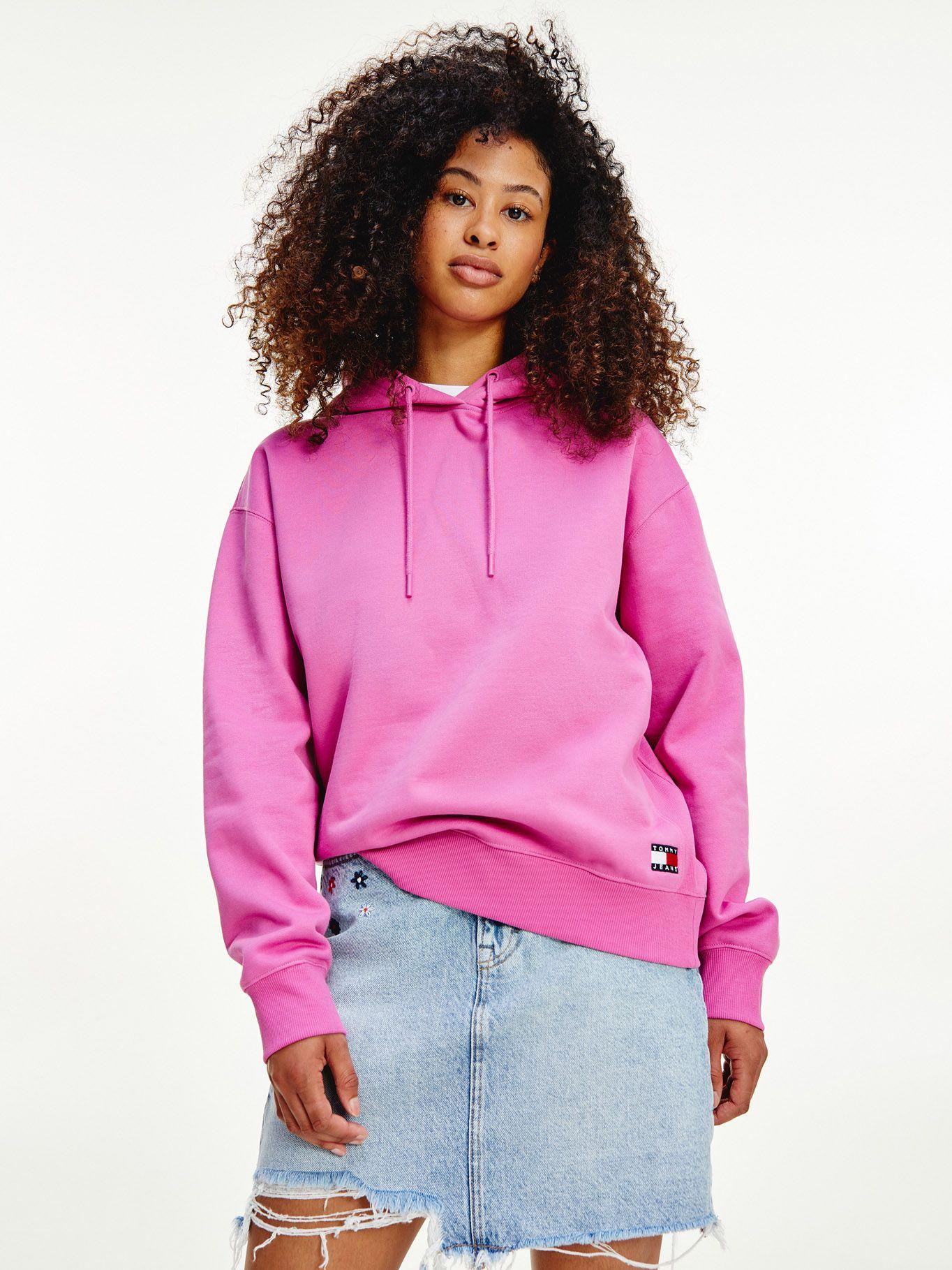 Polerón Best Hoodie Fucsia Tommy Jeans A2-0