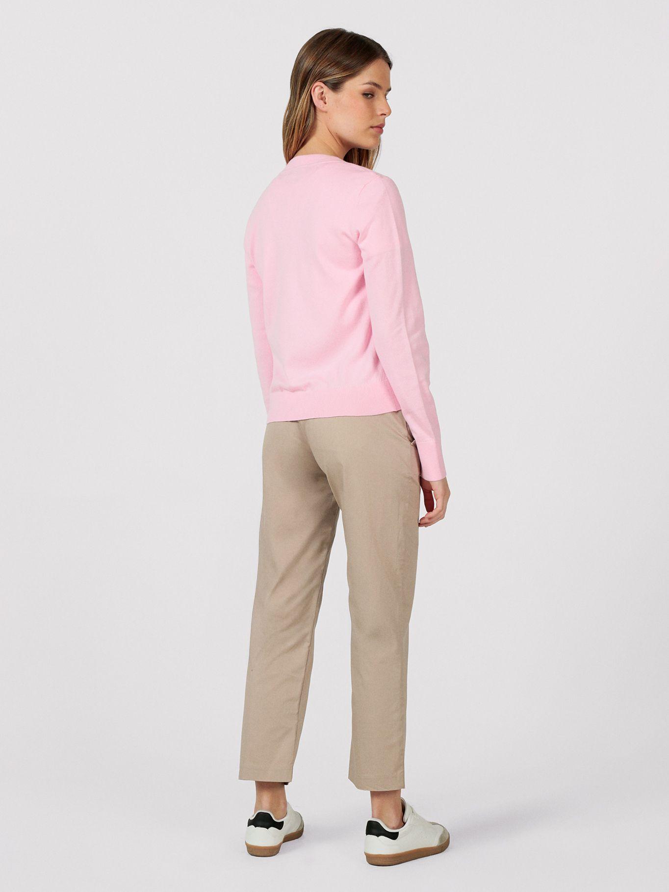 Cárdigan Essential Con Logo Rosado Tommy Hilfiger-2