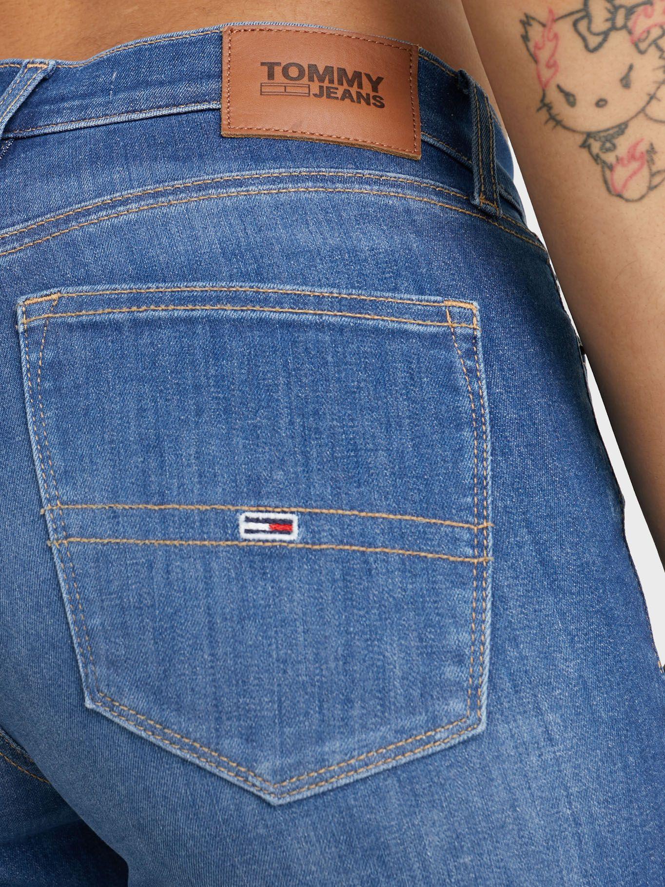 Jeans Nora De Talle Medio Skinny Azul Tommy Jeans-3