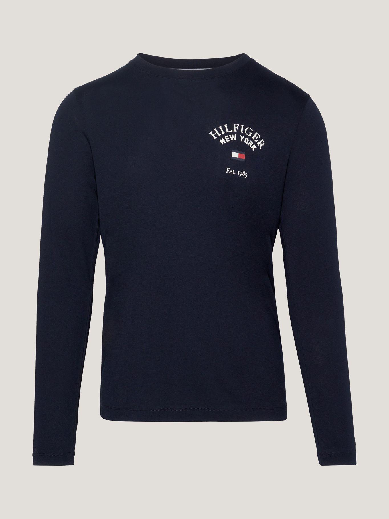 POLERA VARSITY ARCHIVE LOGO AZUL TOMMY HILFIGER-4