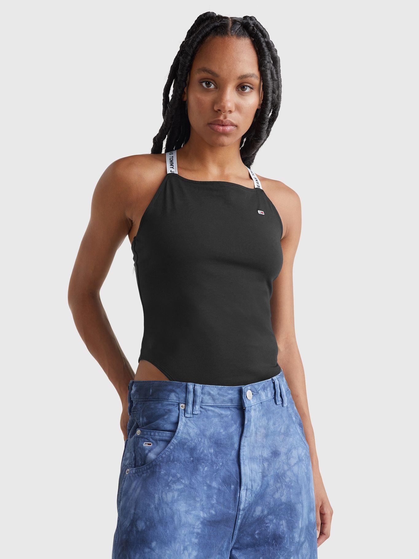 Body Strap Con Logo Negro Tommy Hilfiger-0