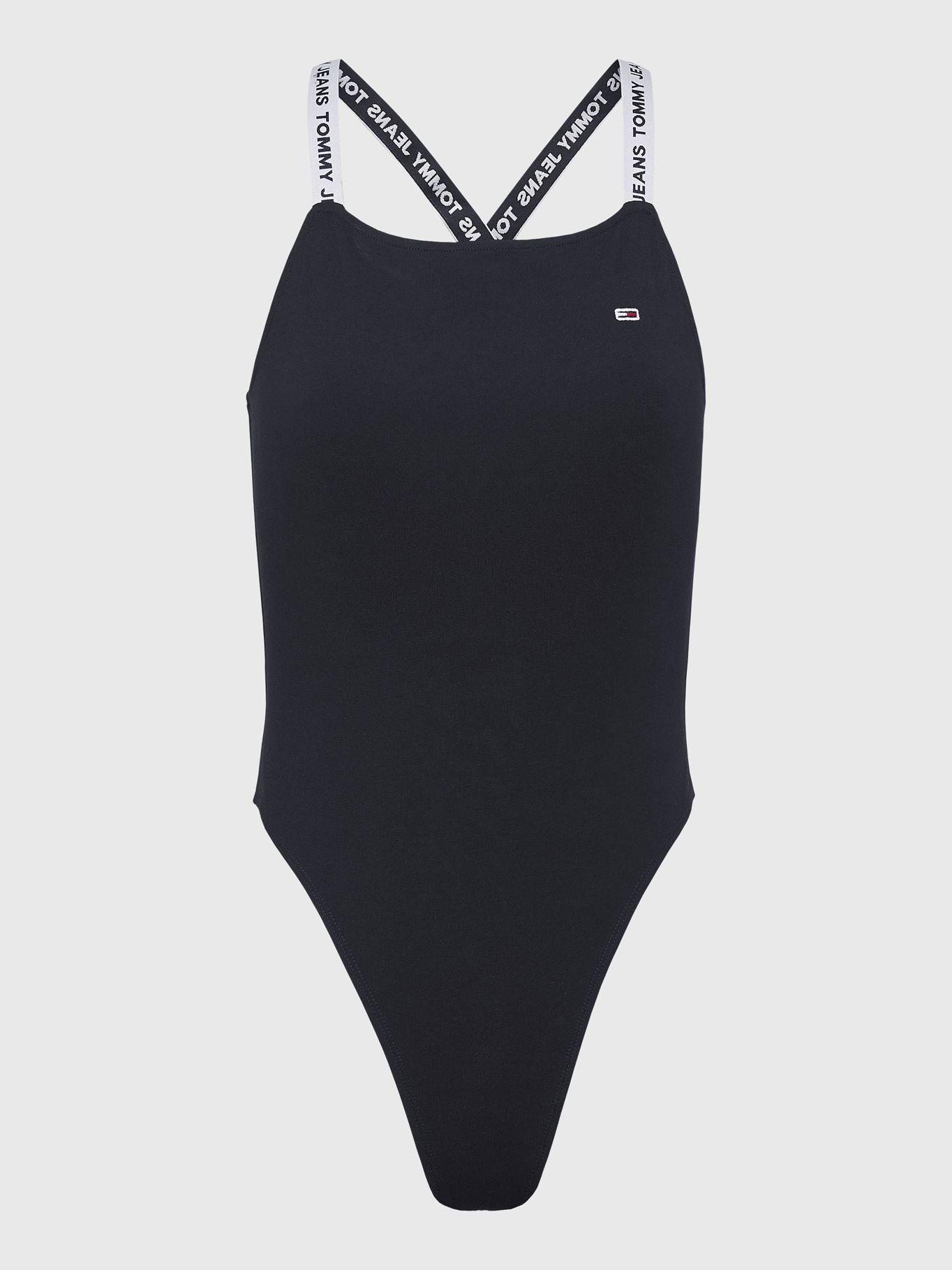 Body Strap Con Logo Negro Tommy Hilfiger-4