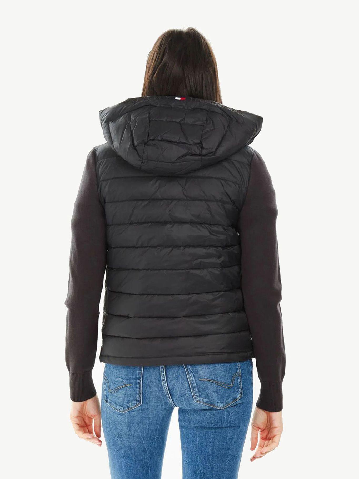 Chaqueta Impermeable Acolchada Negro Tommy Hilfiger-1