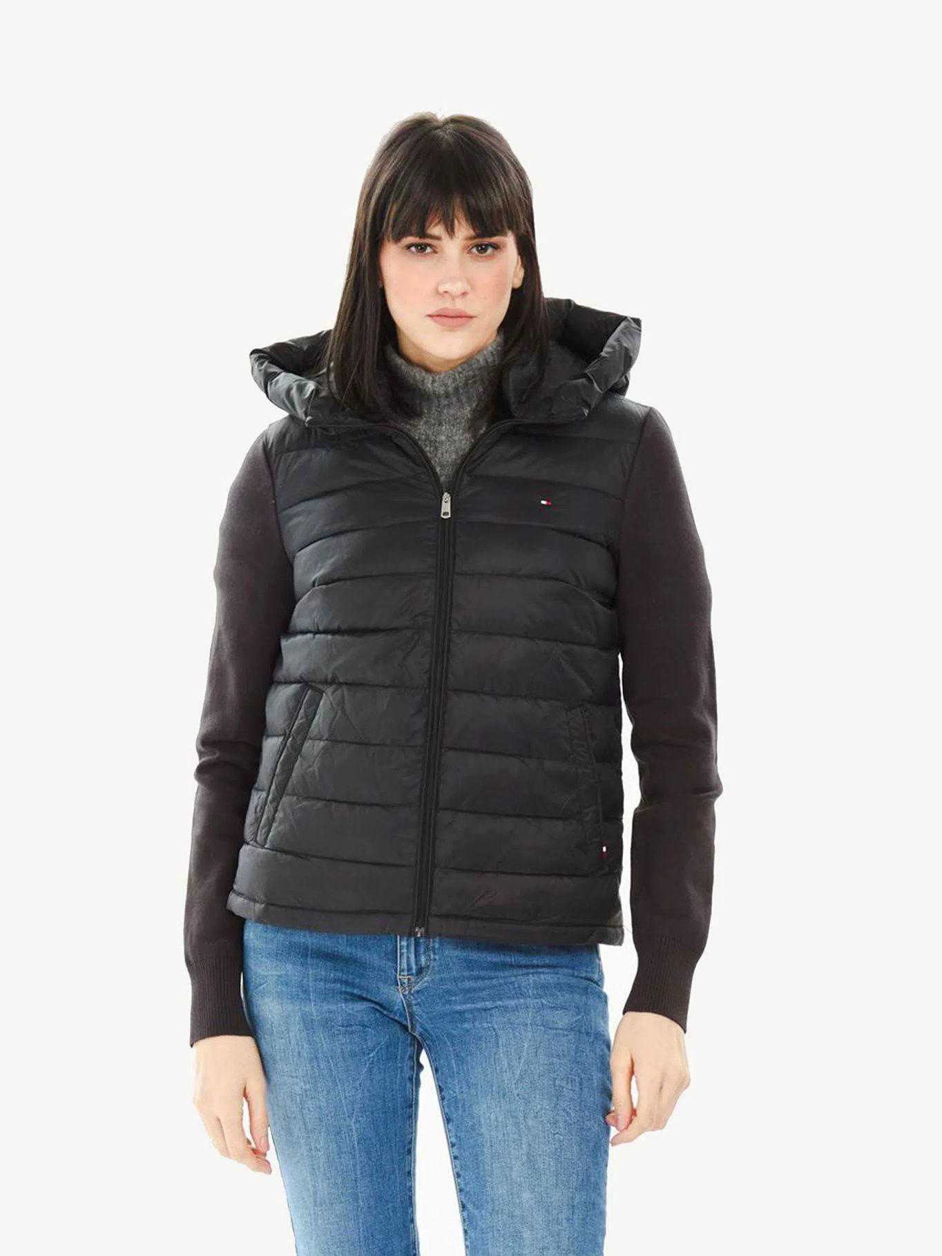Chaqueta Impermeable Acolchada Negro Tommy Hilfiger-0