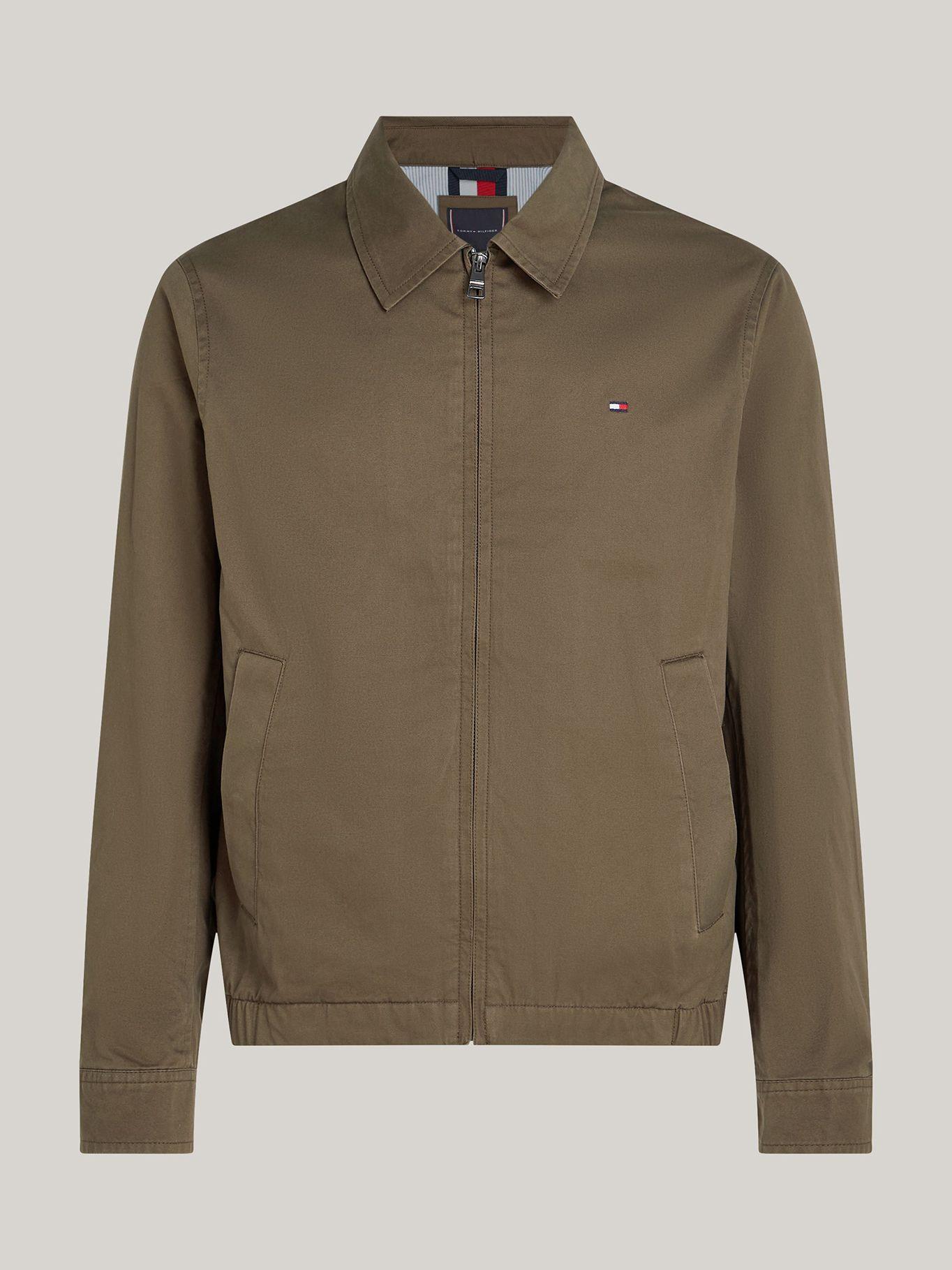 Chaqueta Cotton Ivy Con Cierre Verde Tommy Hilfiger-4
