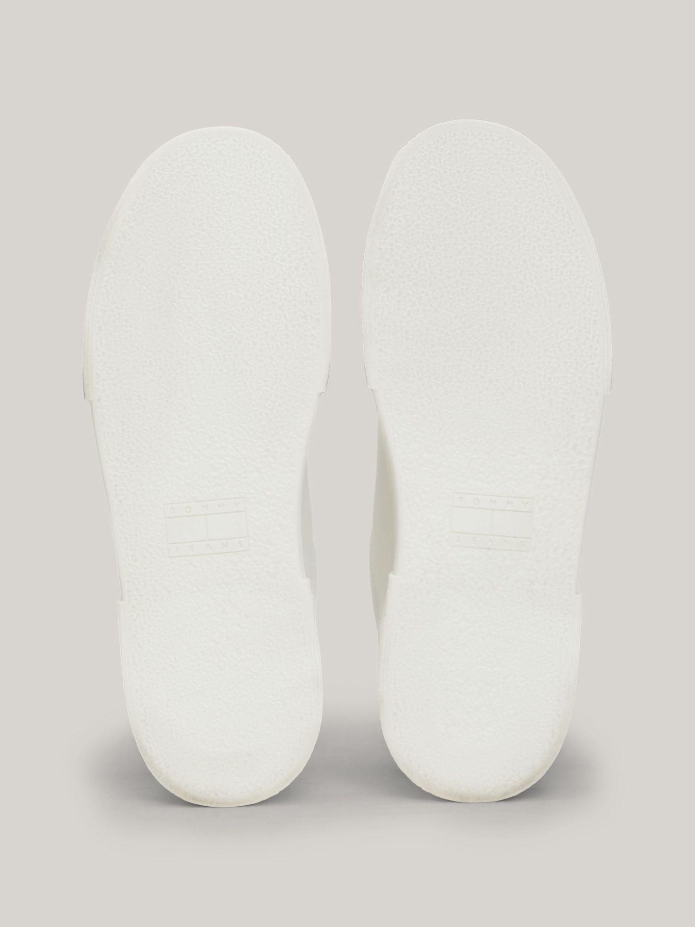 Zapatillas D Plataforma Con Logo Blanco Tommy Hilfiger-3