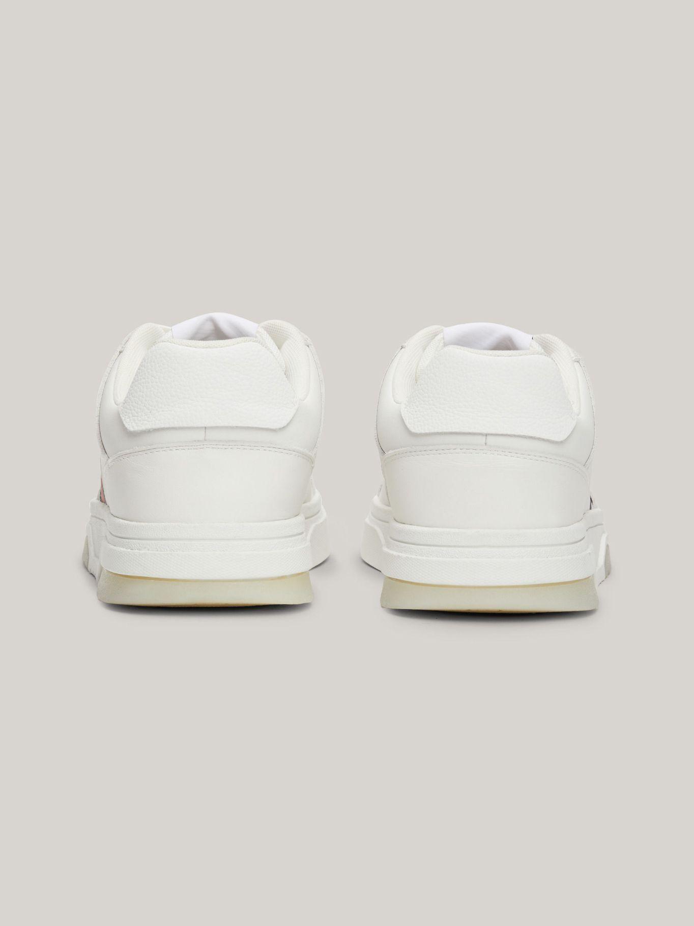 Zapatillas De Cuero The Brooklyn Blanco Tommy Hilfiger-1