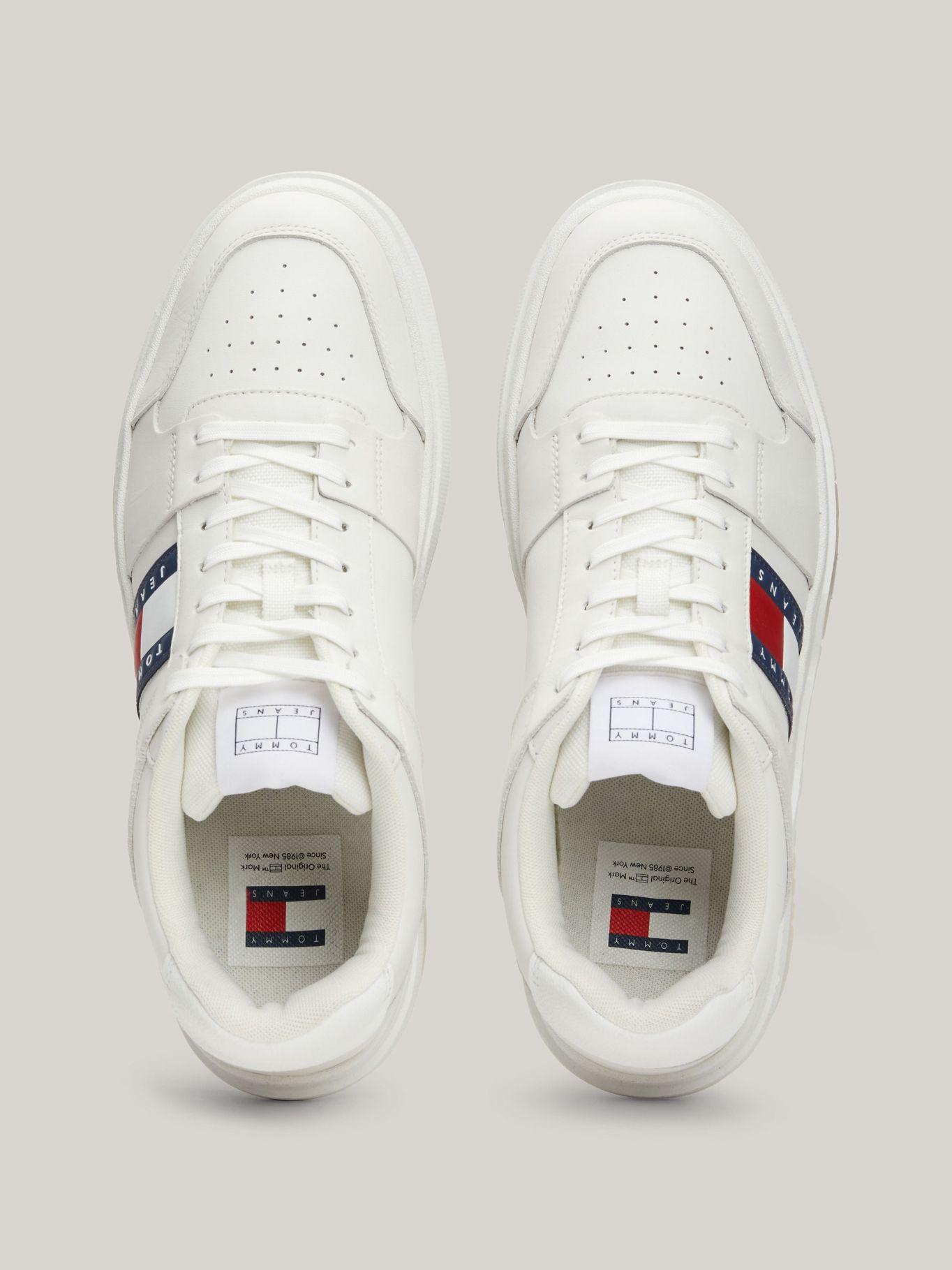 Zapatillas De Cuero The Brooklyn Blanco Tommy Hilfiger-2