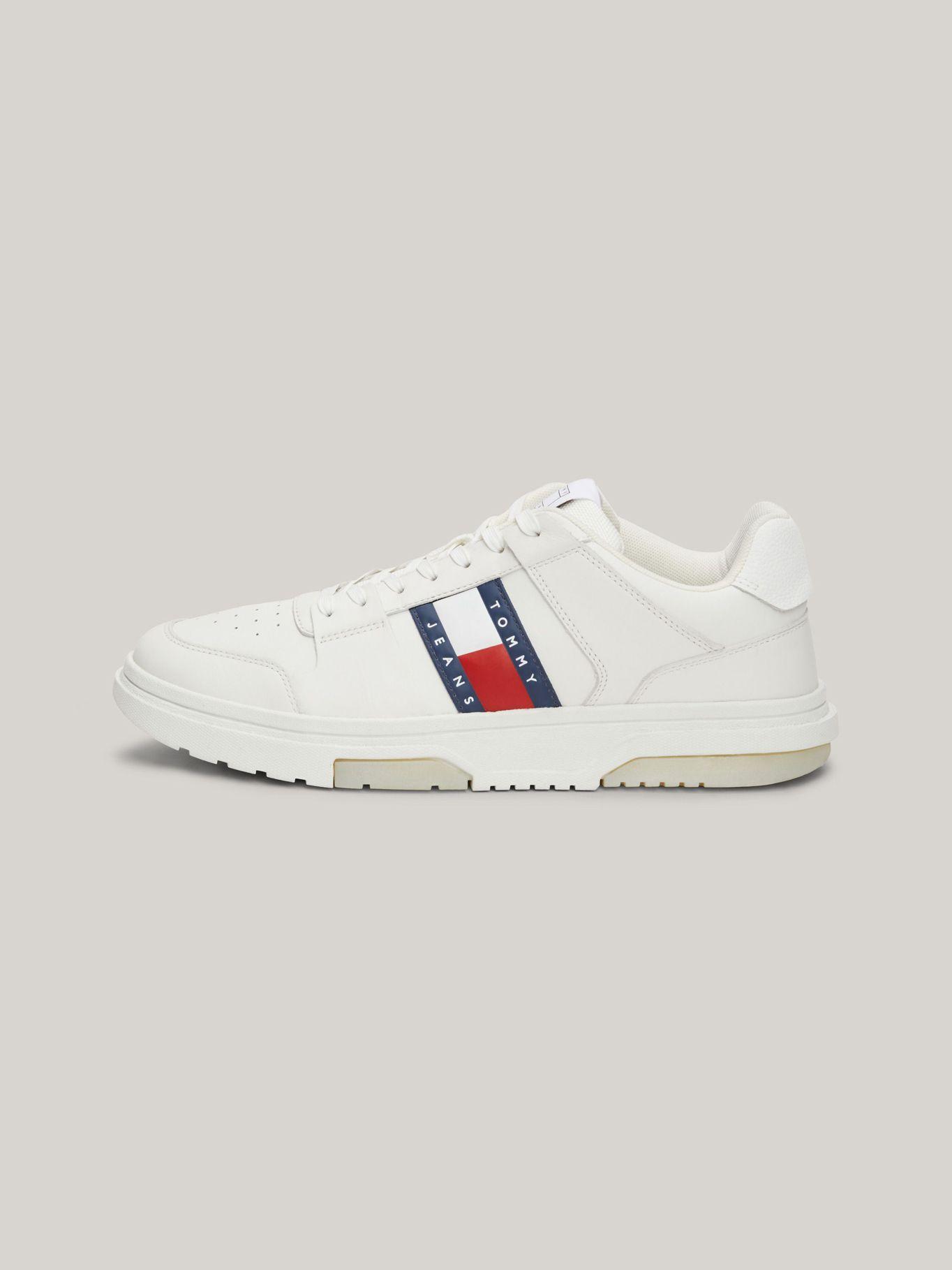 Zapatillas De Cuero The Brooklyn Blanco Tommy Hilfiger-5