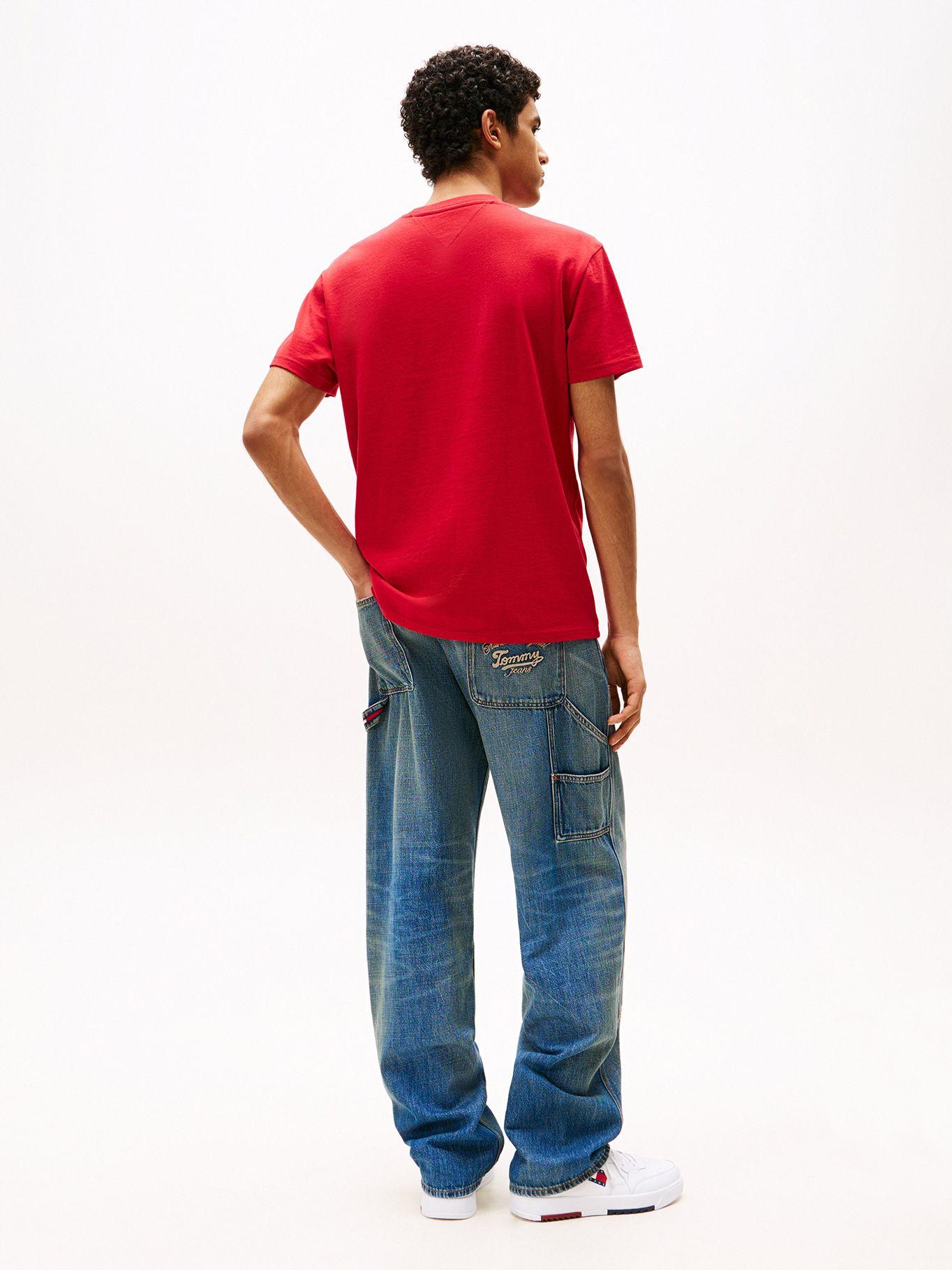 Polera Con Logo De Parche Rojo XLE Tommy Jeans-2