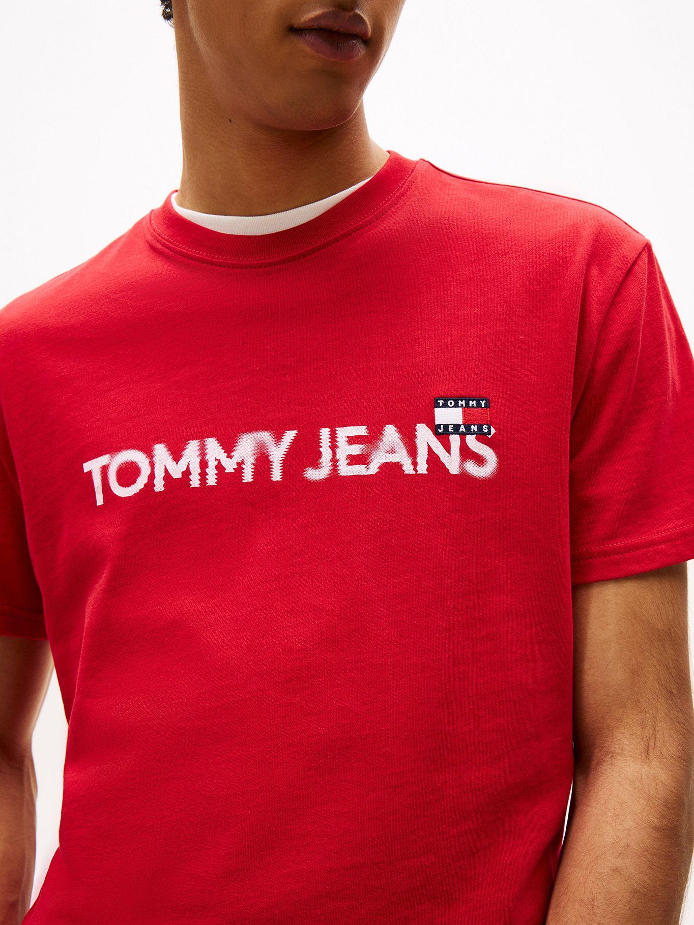 Polera Con Logo De Parche Rojo XLE Tommy Jeans-3