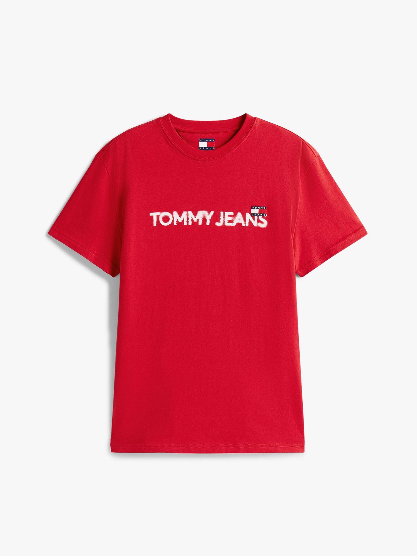 Polera Con Logo De Parche Rojo XLE Tommy Jeans-4