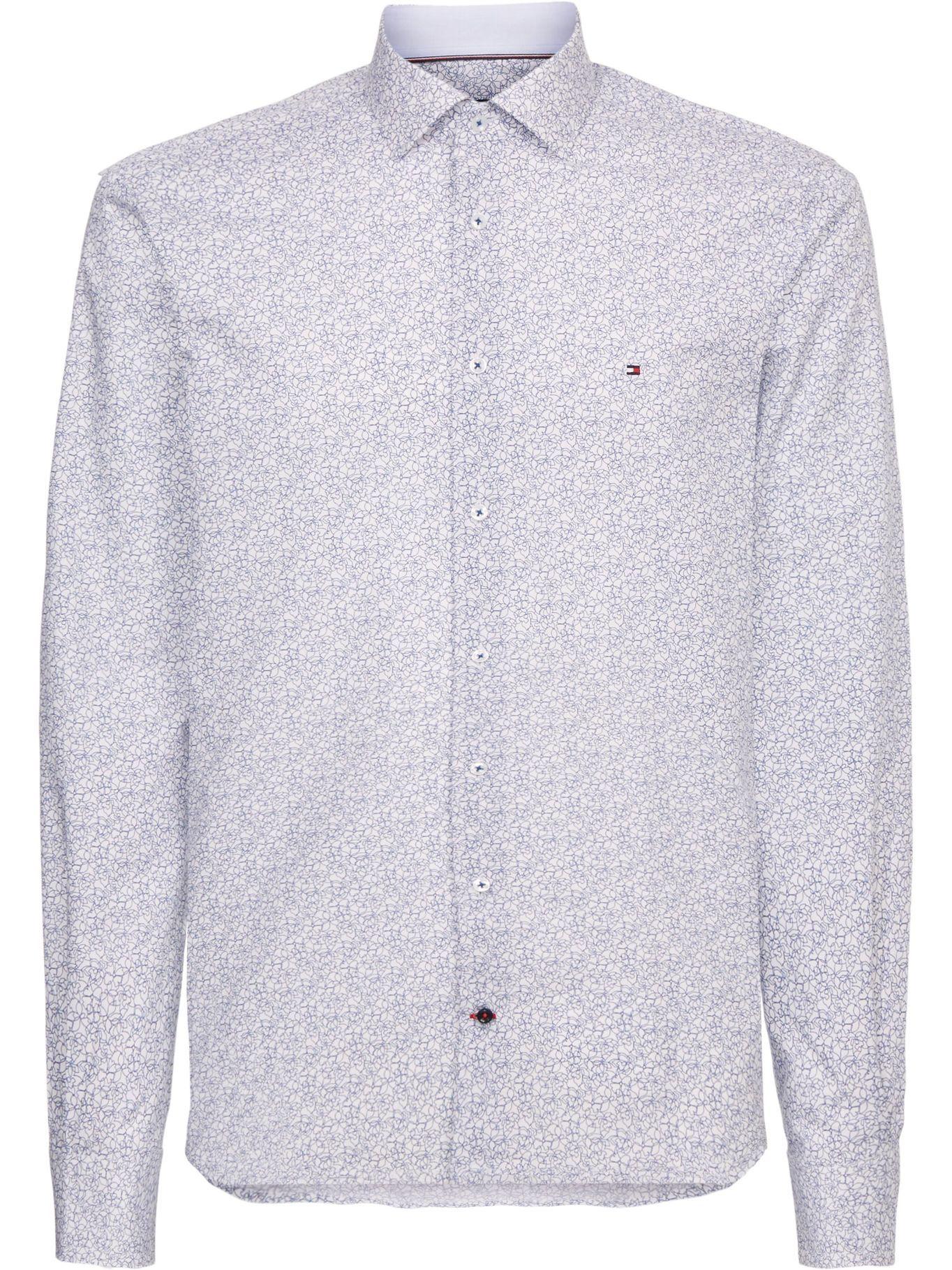 Camisa Print Floral Azul Tommy Hilfiger F2-0