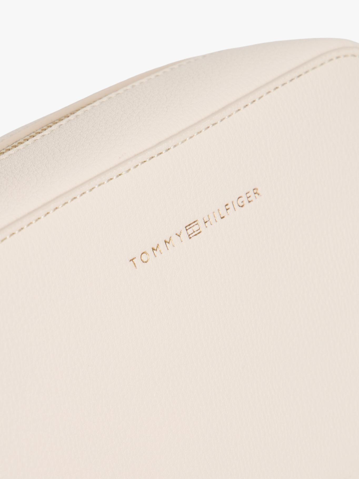 Cartera Bandolera Metalizado Tommy Hilfiger Beige-3