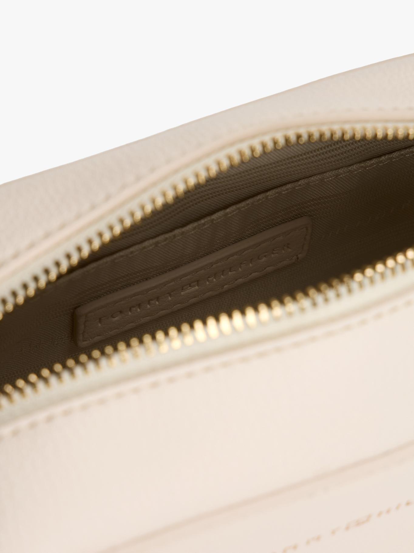 Cartera Bandolera Metalizado Tommy Hilfiger Beige-4