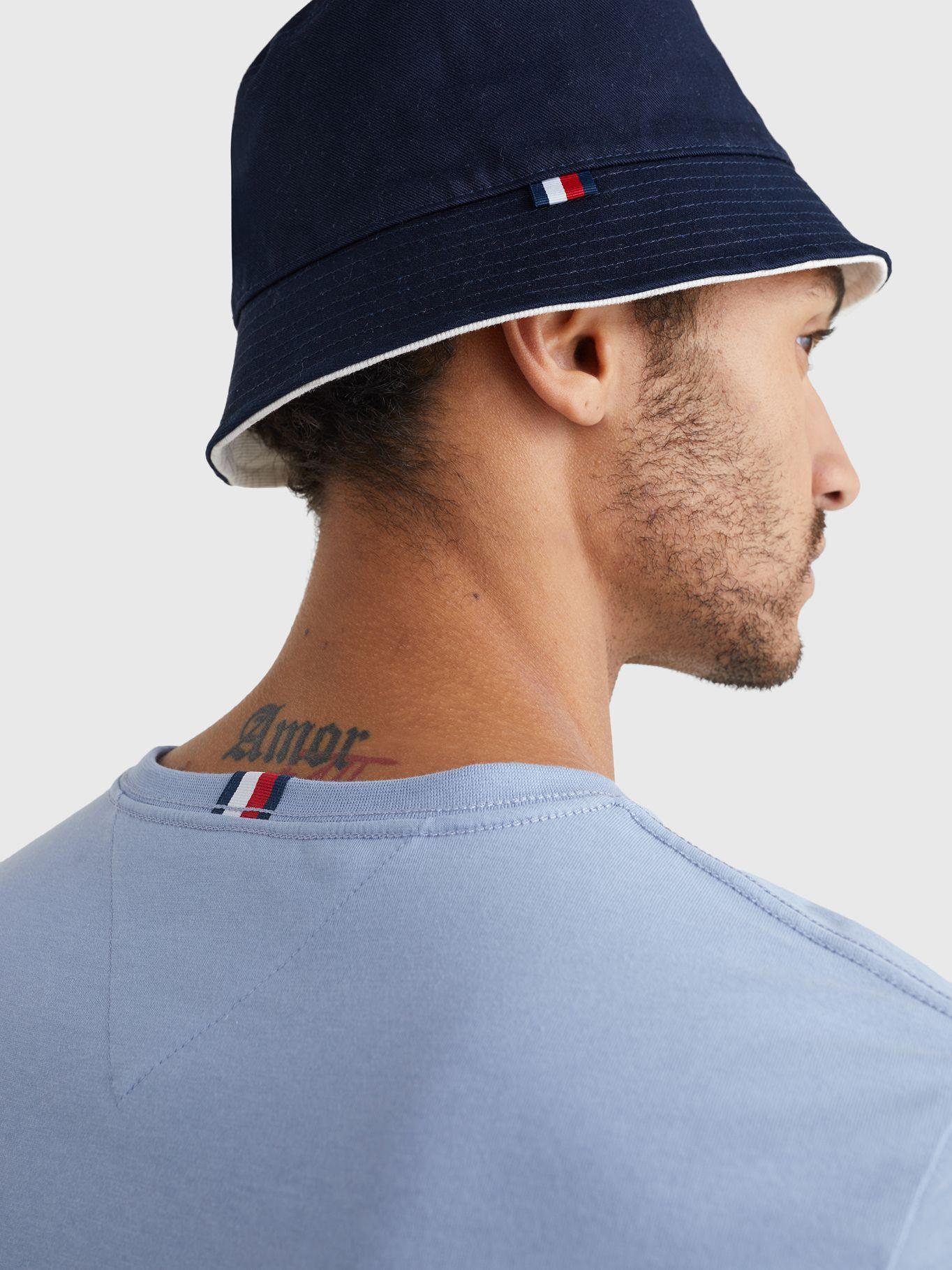 Polera Signature Logo Celeste Tommy Hilfiger JN2-2