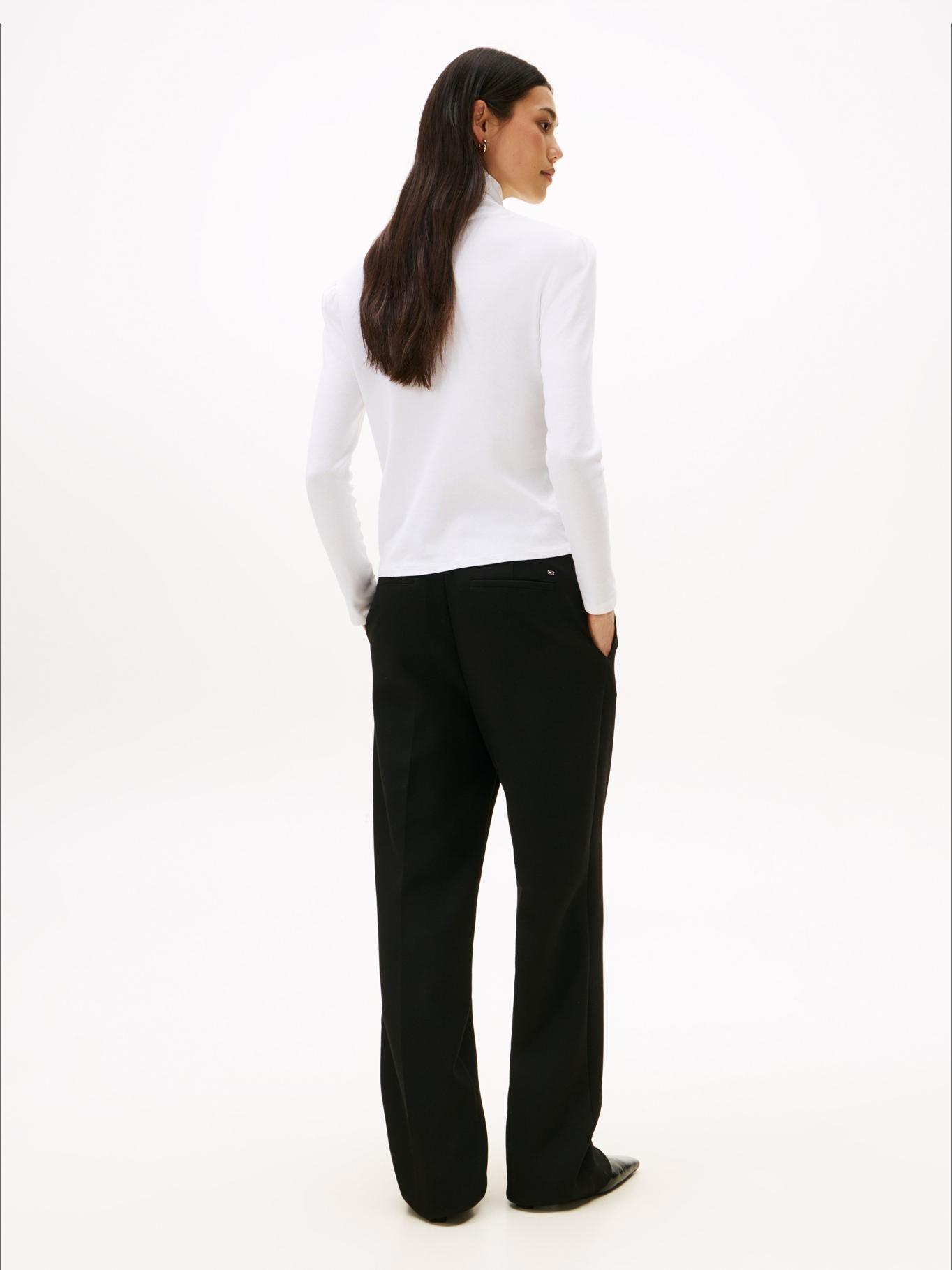 Polera De Cuello Alto Essential Blanco Tommy Hilfiger-2