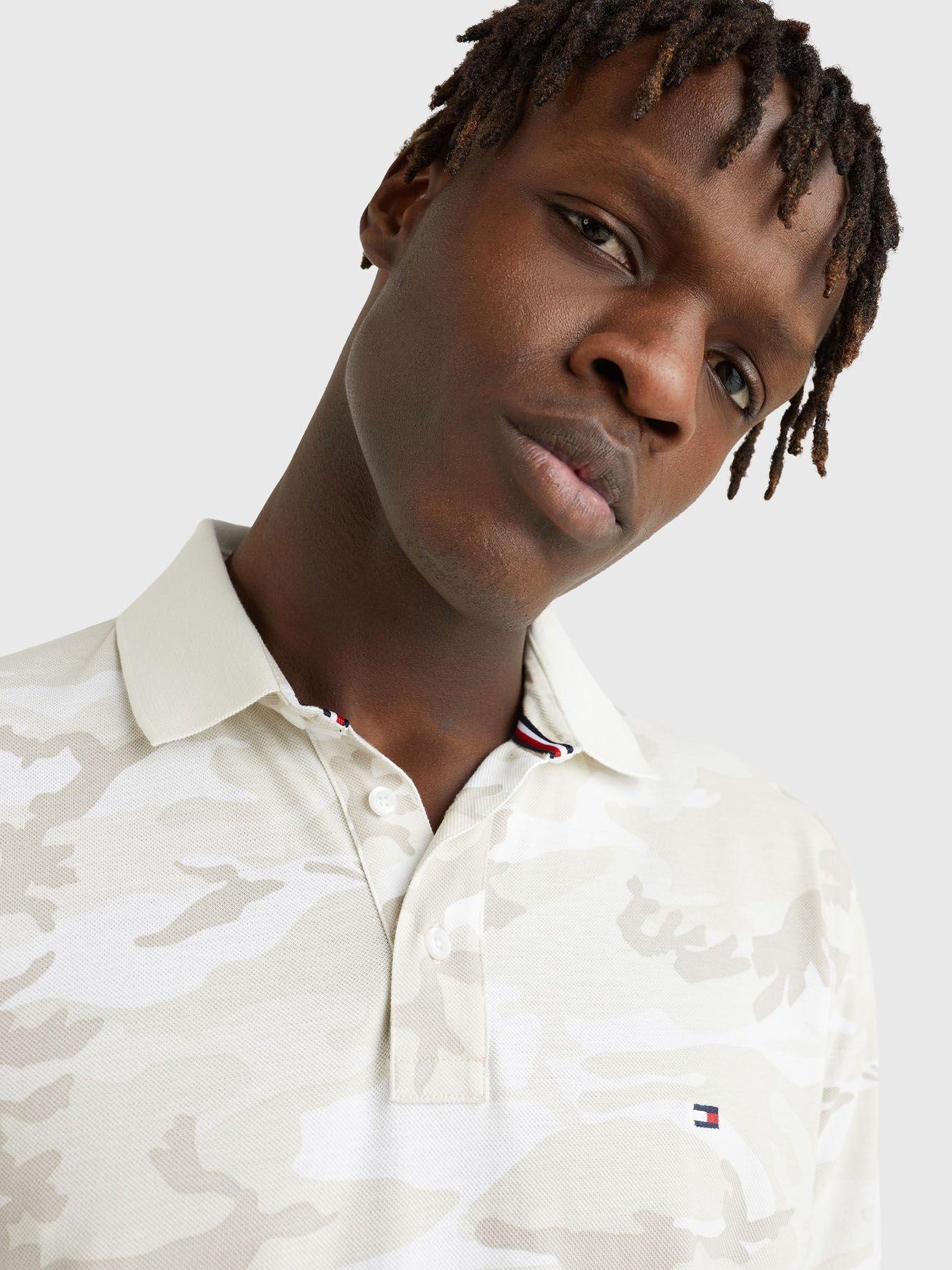 Polo Camo Print Beige Tommy Hilfiger JN2-2