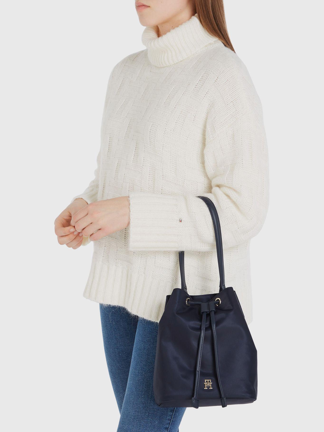 Cartera Bucket Poppy Azul Tommy Hilfiger-4