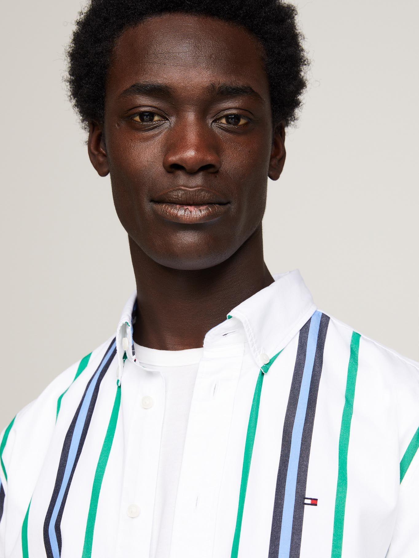 Camisa Raya Con Corte Regular Multicolor Tommy Hilfiger-3