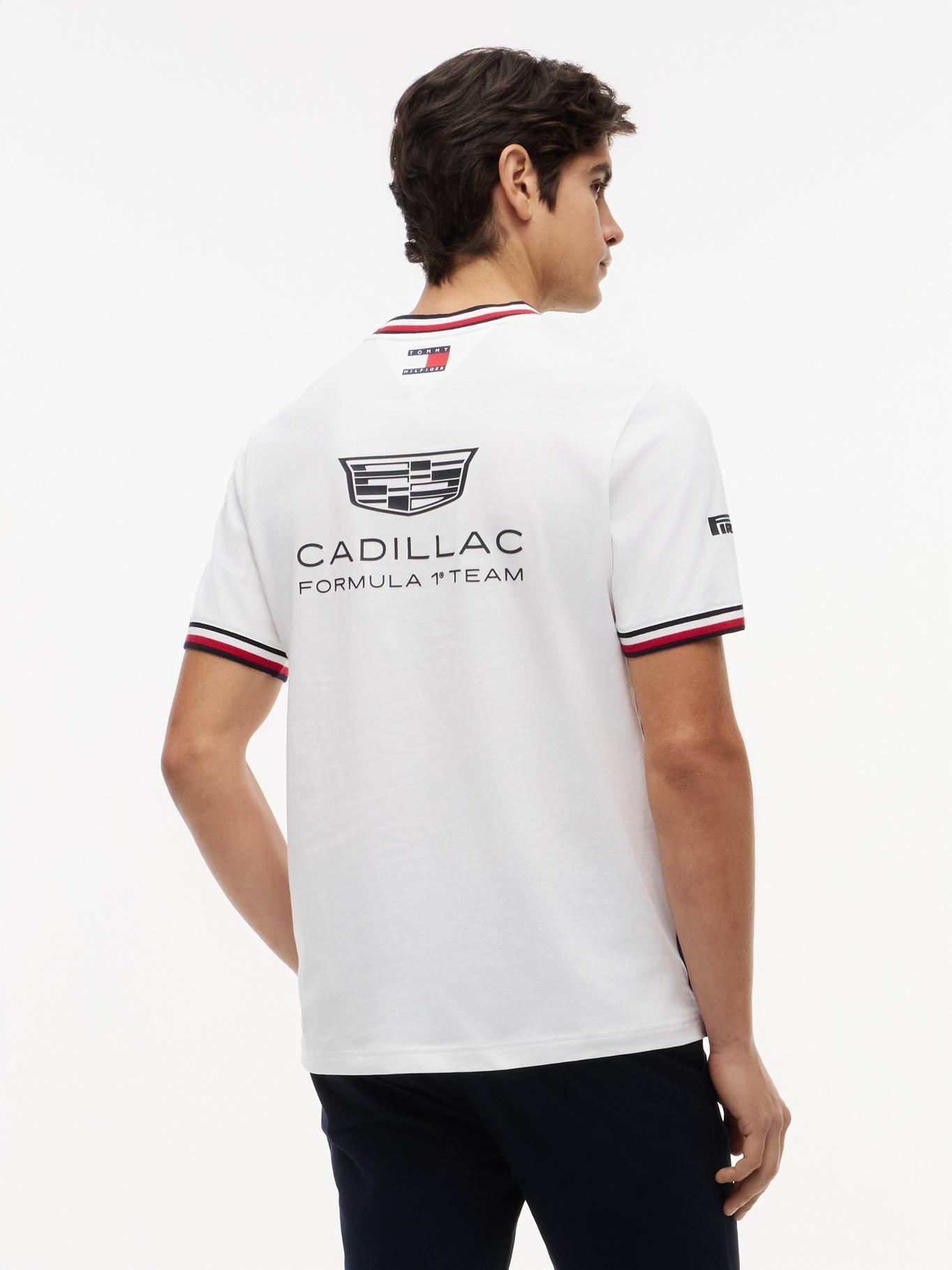 Polera TH x Cadillac F1 Blanco Tommy Hilfiger YBR-4