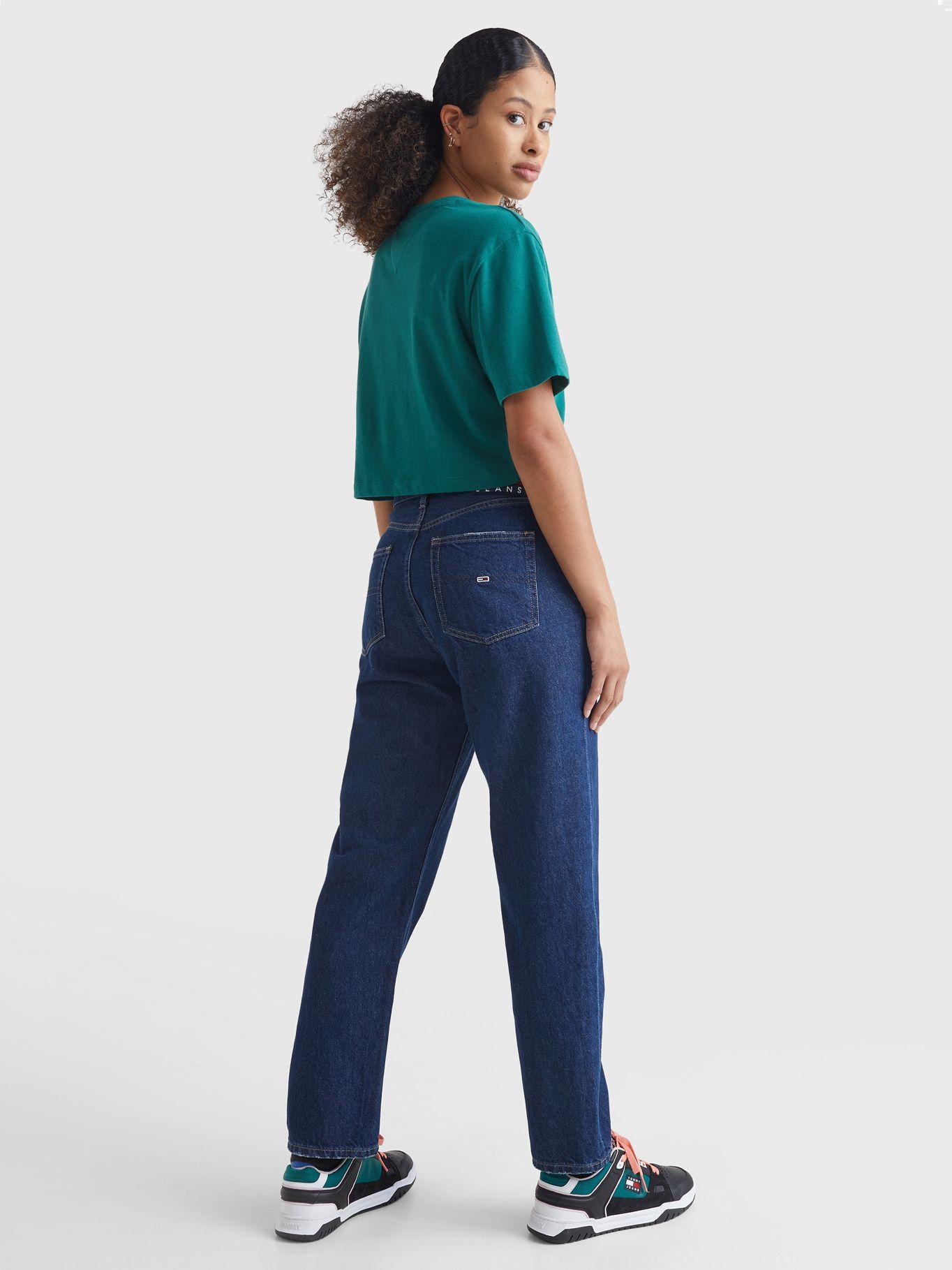 Polera Modern Super Cropped Verde Tommy Hilfiger-2