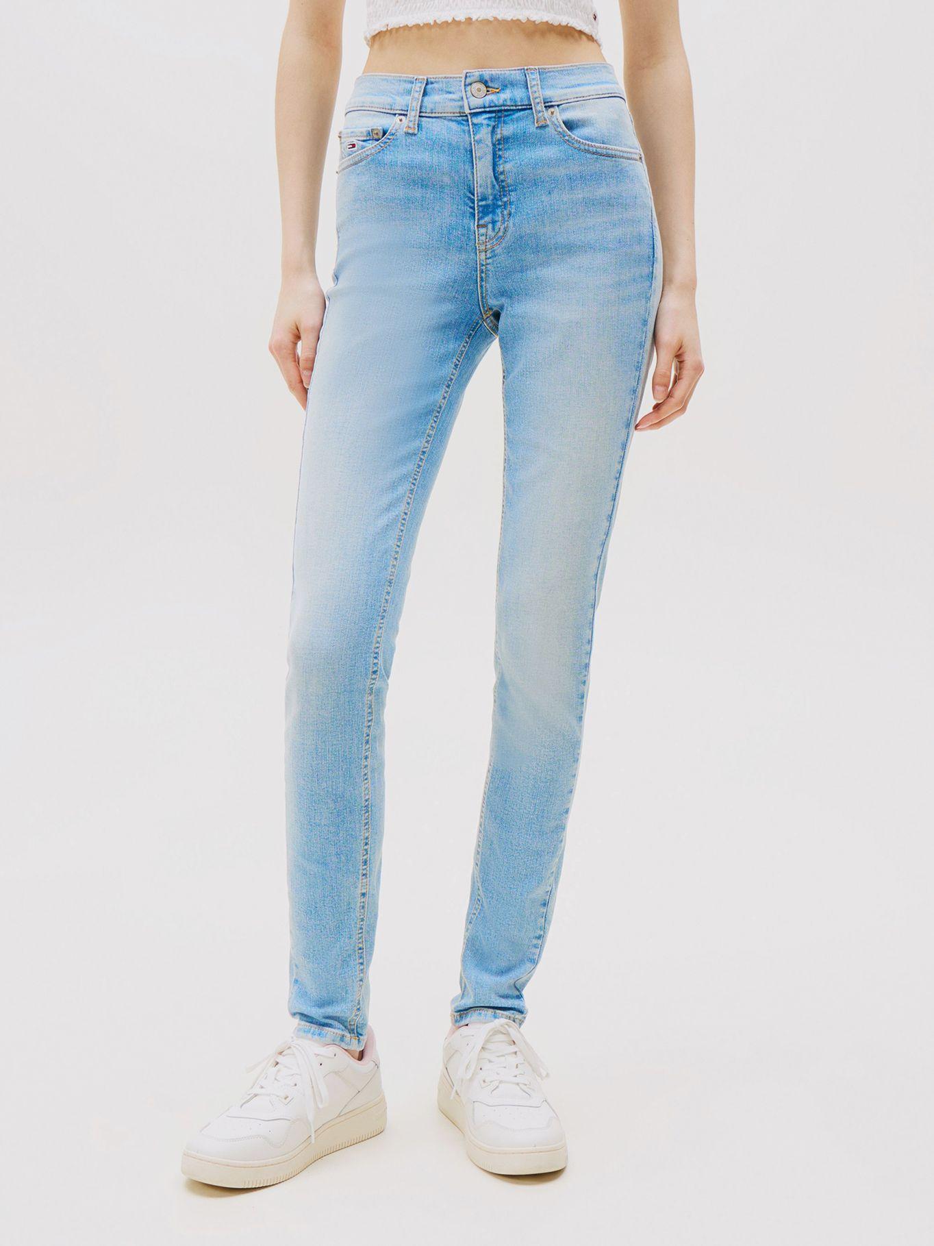 Jeans Nora De Cintura Media Azul Tommy Jeans-1
