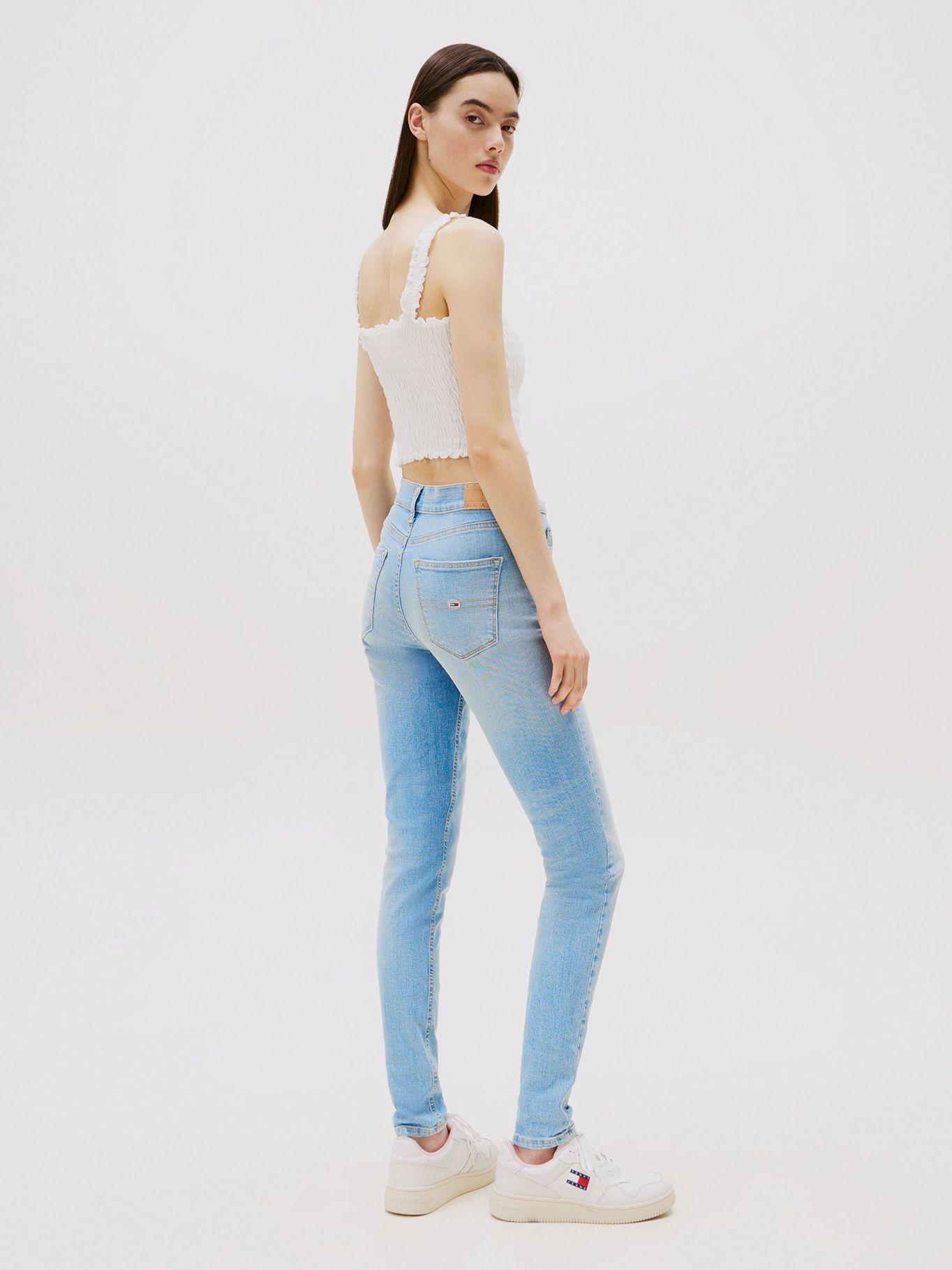 Jeans Nora De Cintura Media Azul Tommy Jeans-2