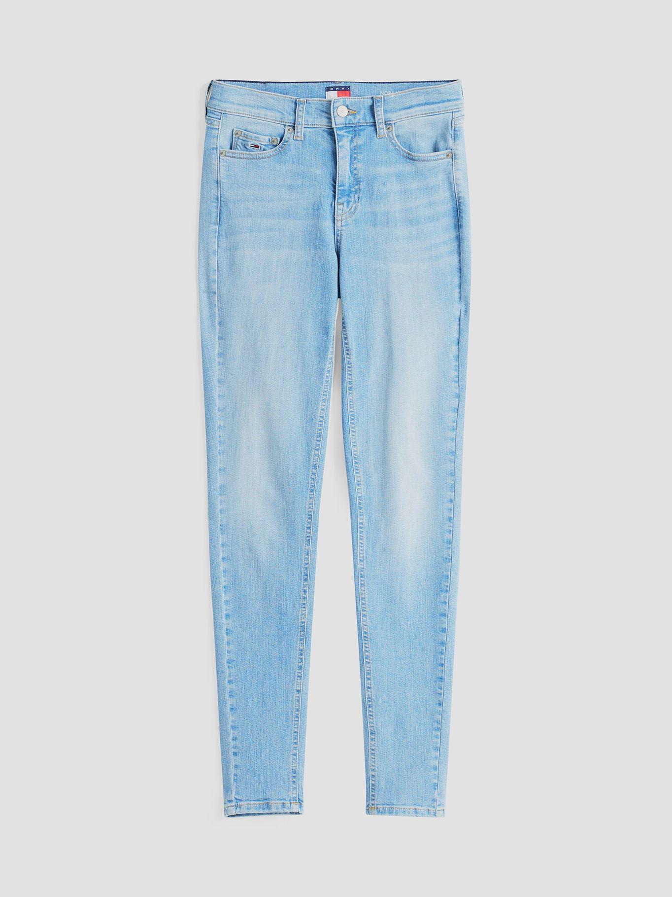 Jeans Nora De Cintura Media Azul Tommy Jeans-4