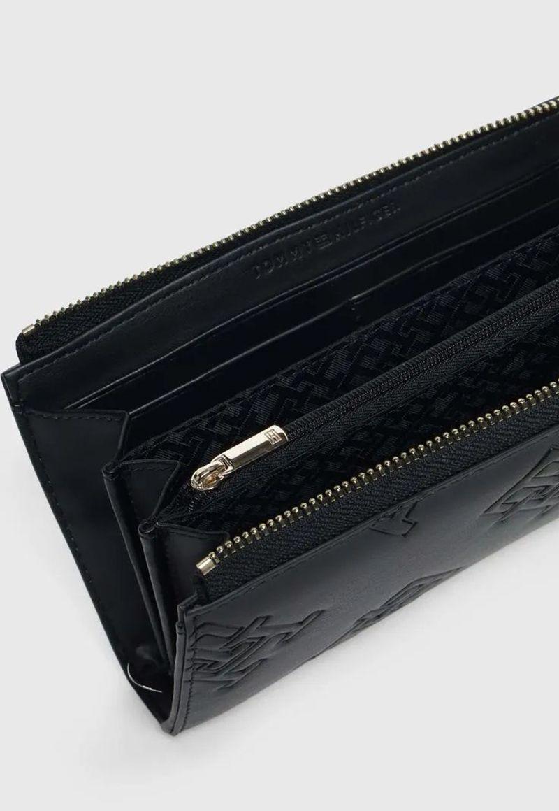 Billetera Print Monogram Negro Tommy Hilfiger-2