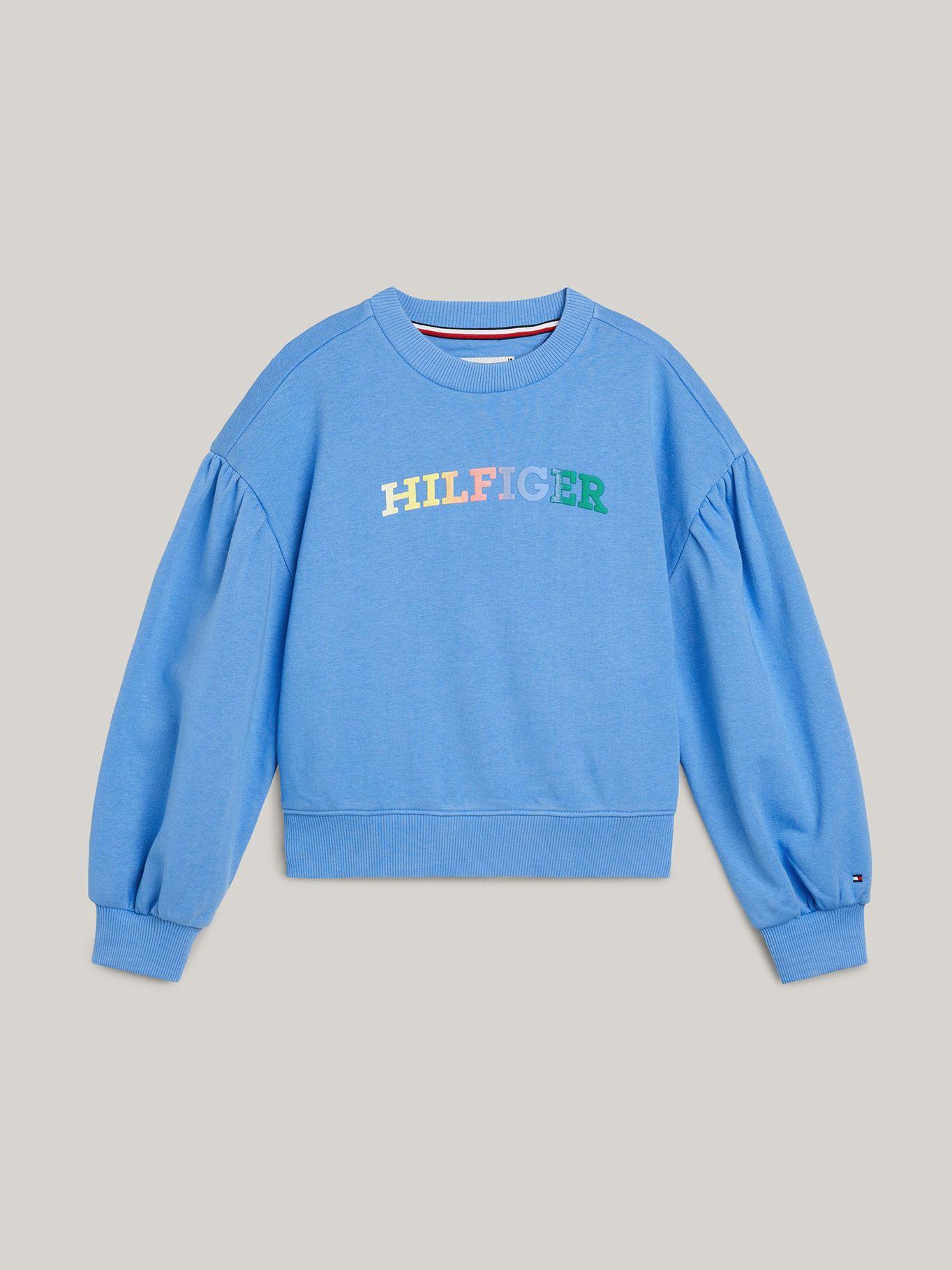 Polerón Niña monotipo Azul Tommy Hilfiger-4