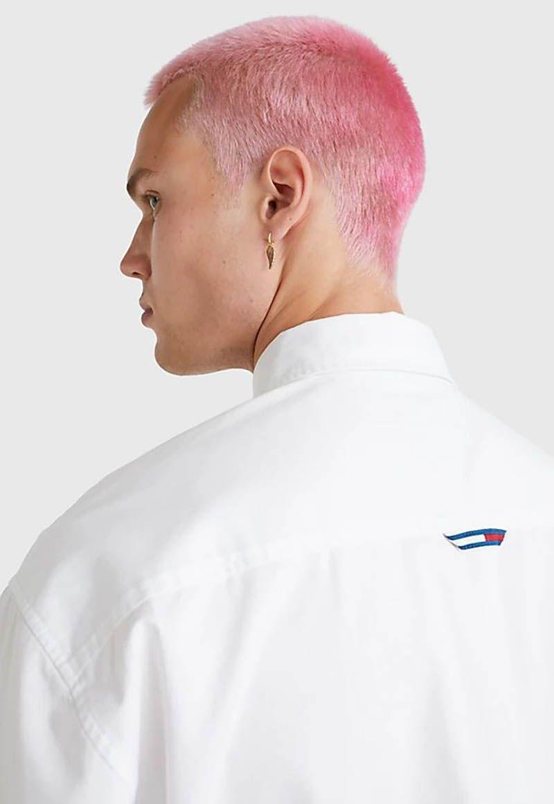 Camisa Color Block Skater Blanco Tommy Hilfiger-4