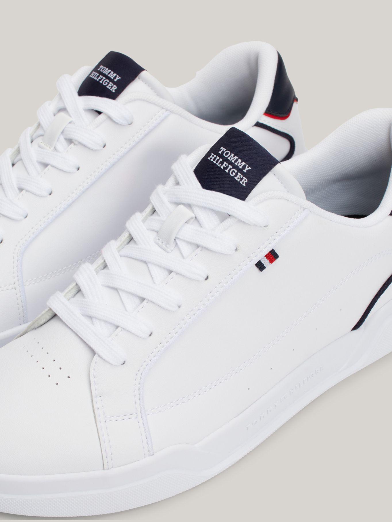 Zapatillas Cupsole Con Ribetes Blanco Tommy Hilfiger-4
