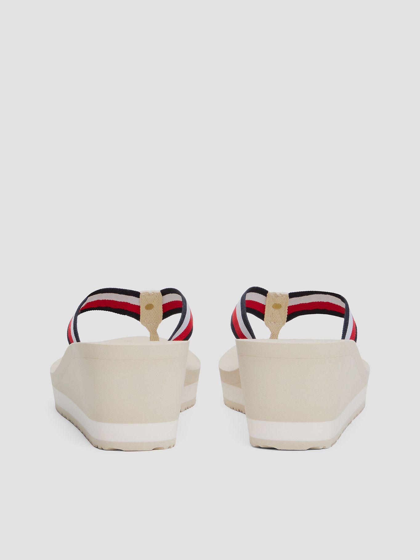 Sandalias De Cuña Corporate Beige Tommy Hilfiger-7