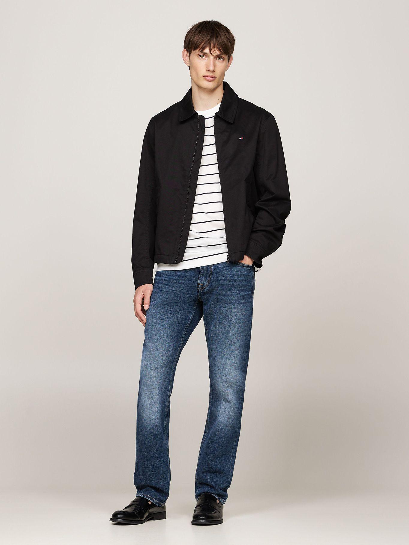Chaqueta Cotton Ivy Con Cierre Negro Tommy Hilfiger-1