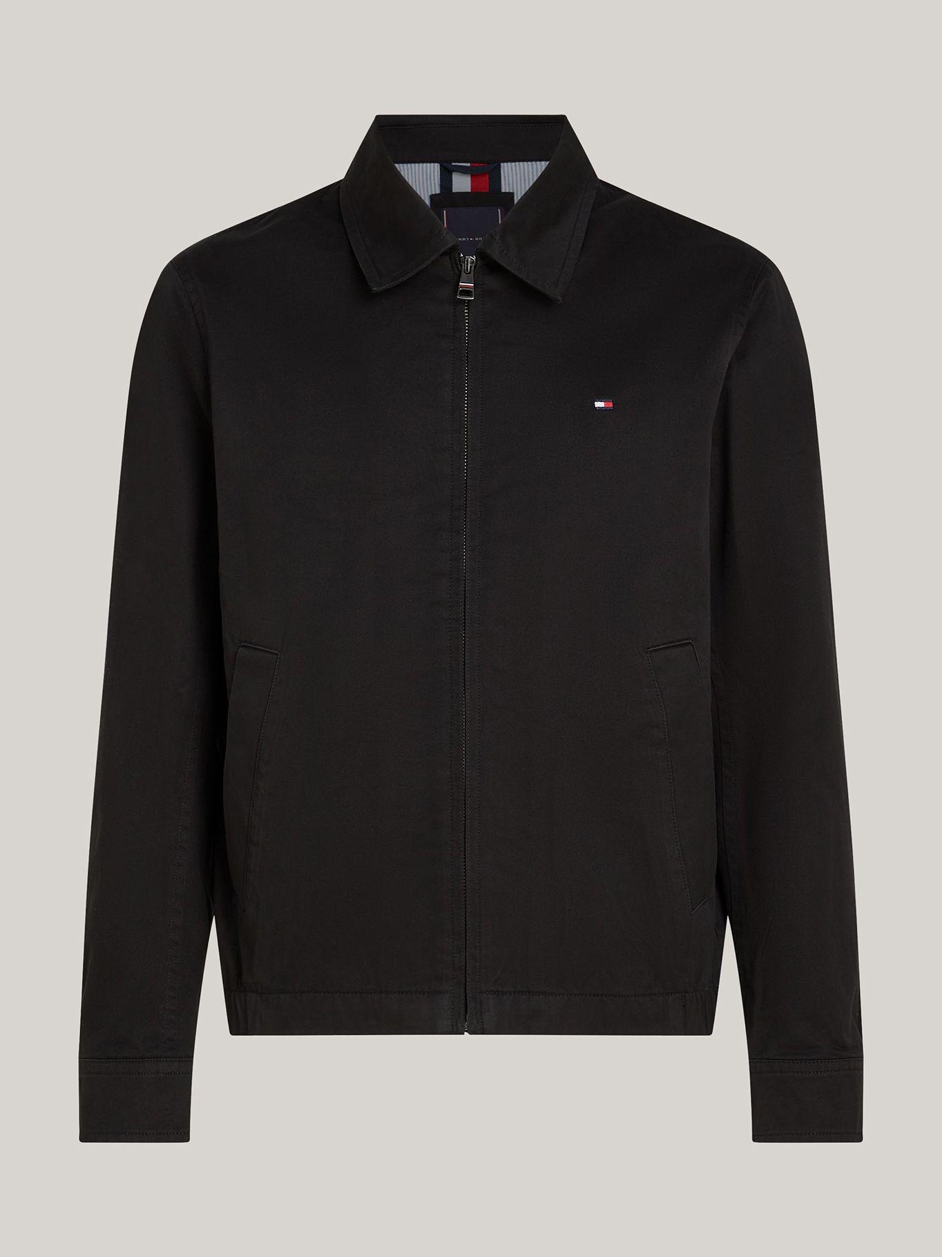 Chaqueta Cotton Ivy Con Cierre Negro Tommy Hilfiger-4