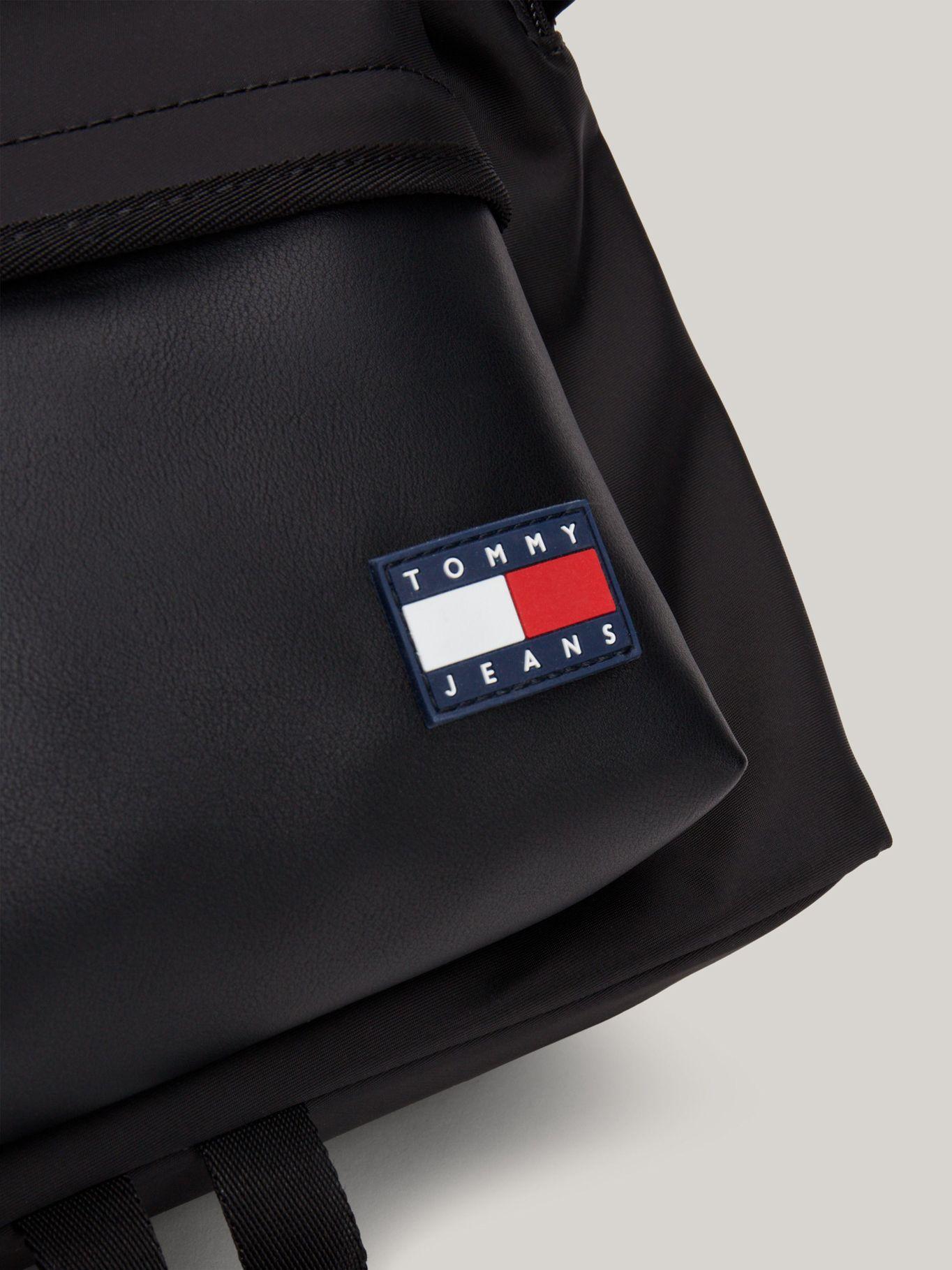 Mochila Solid Con Logo Engomado Negro Tommy Hilfiger-2