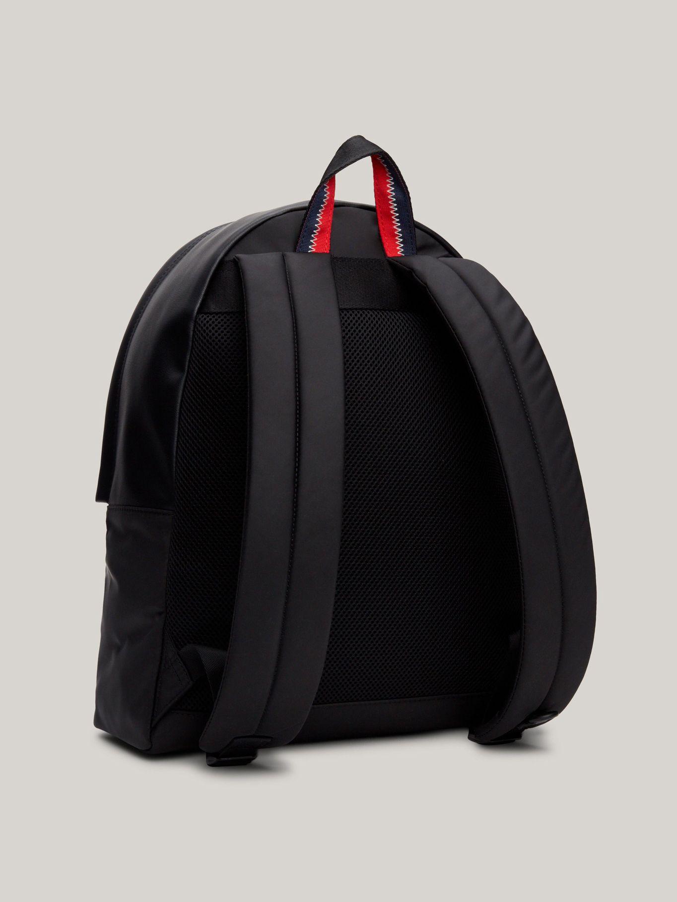 Mochila Solid Con Logo Engomado Negro Tommy Hilfiger-4