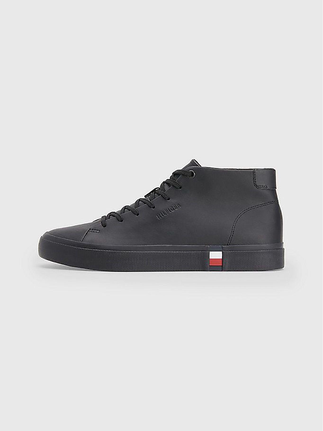 Zapatillas Modern Caña Alta Negro Tommy Hilfiger-4