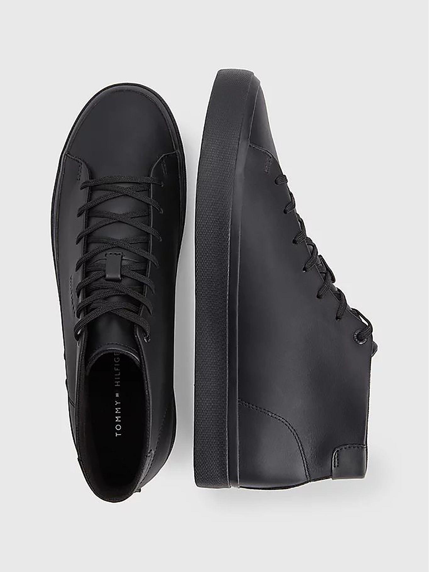 Zapatillas Modern Caña Alta Negro Tommy Hilfiger-3