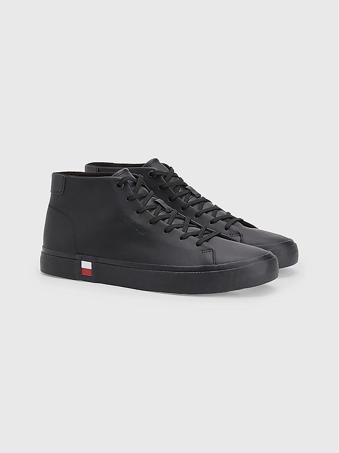 Zapatillas Modern Caña Alta Negro Tommy Hilfiger-0