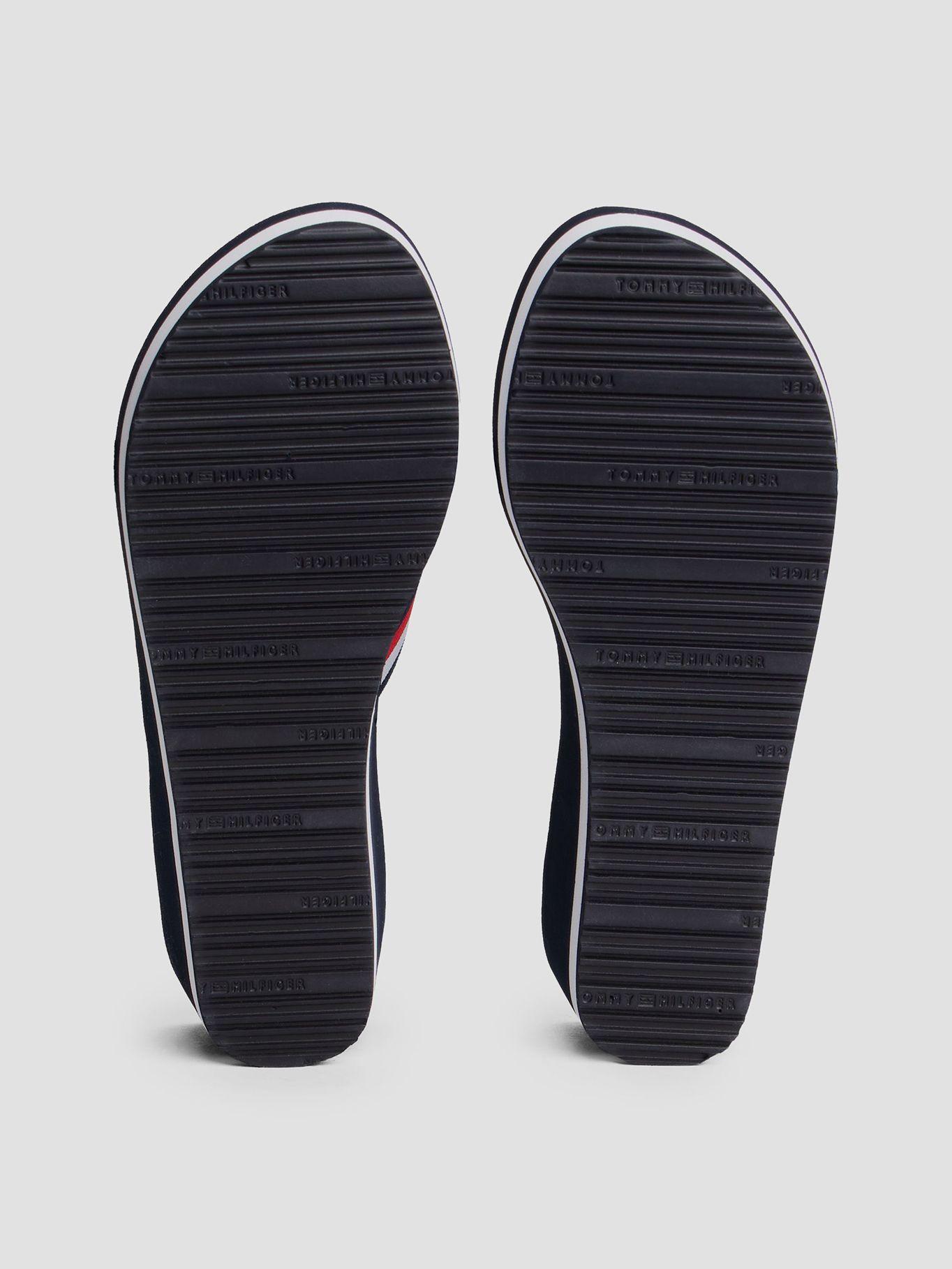 Sandalias De Cuña Corporate Azul Tommy Hilfiger-3