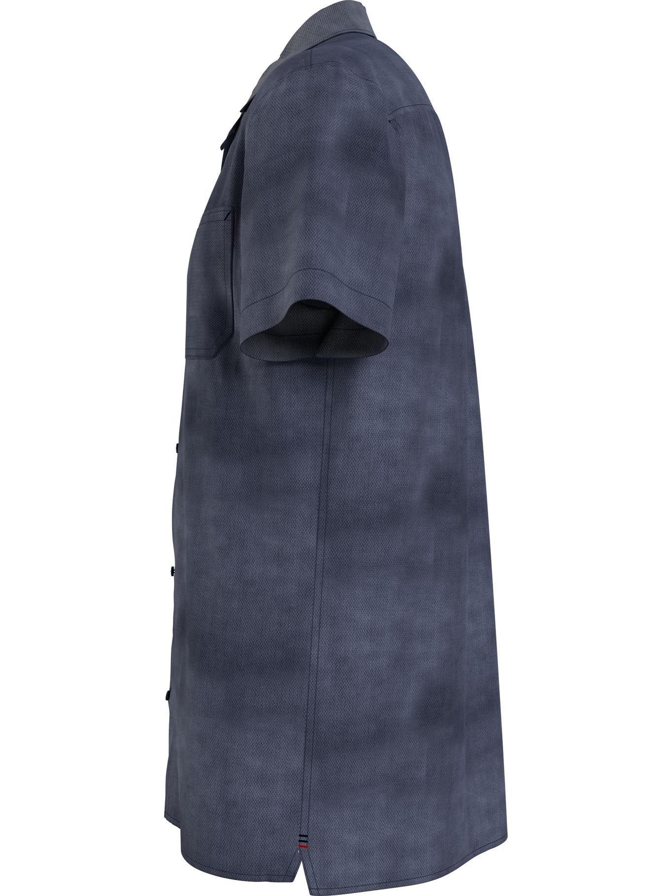 Camisa De Lino Spring Camp Azul Tommy Hilfiger-3