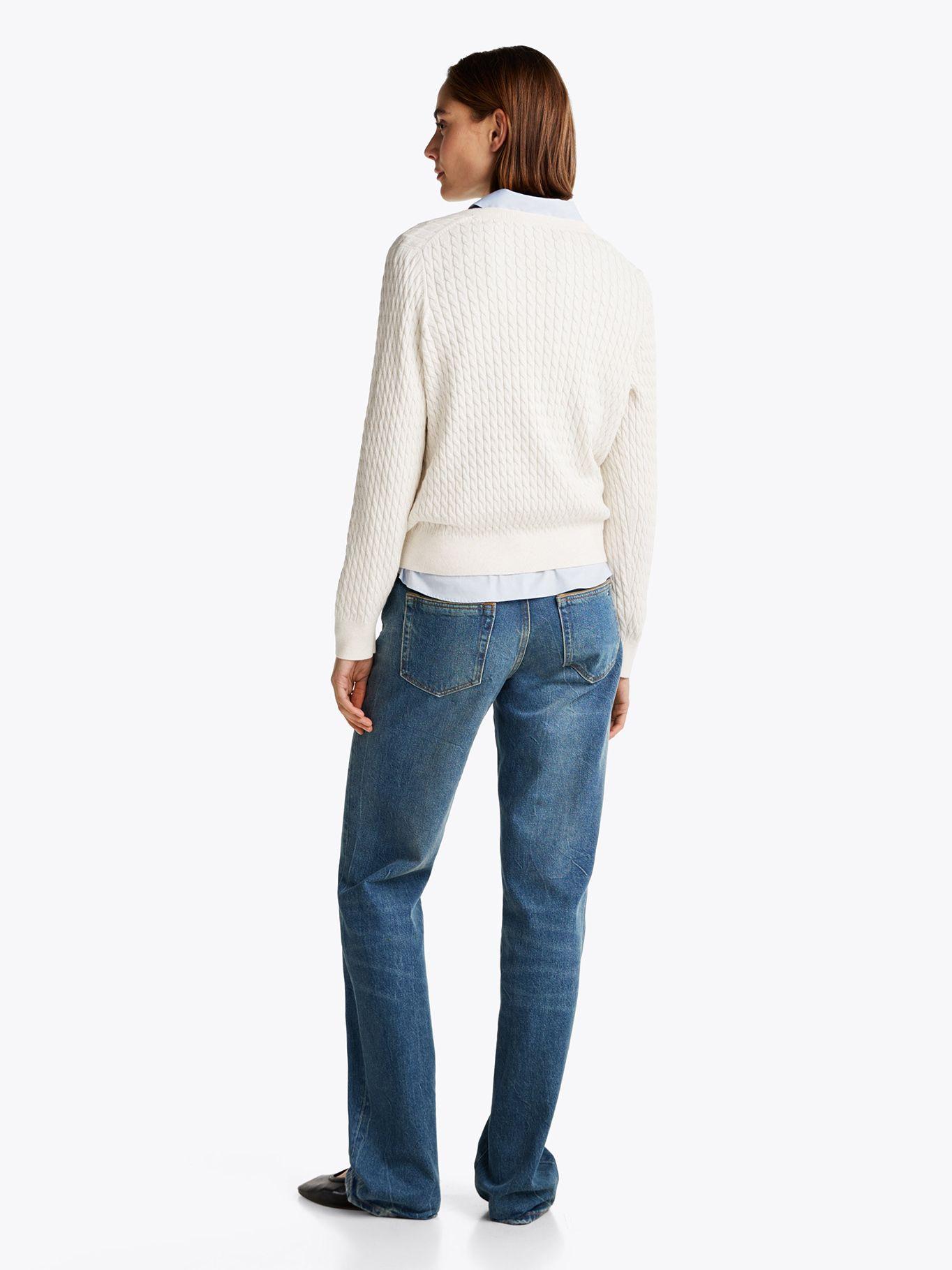Sweater De Punto Trenzado-2