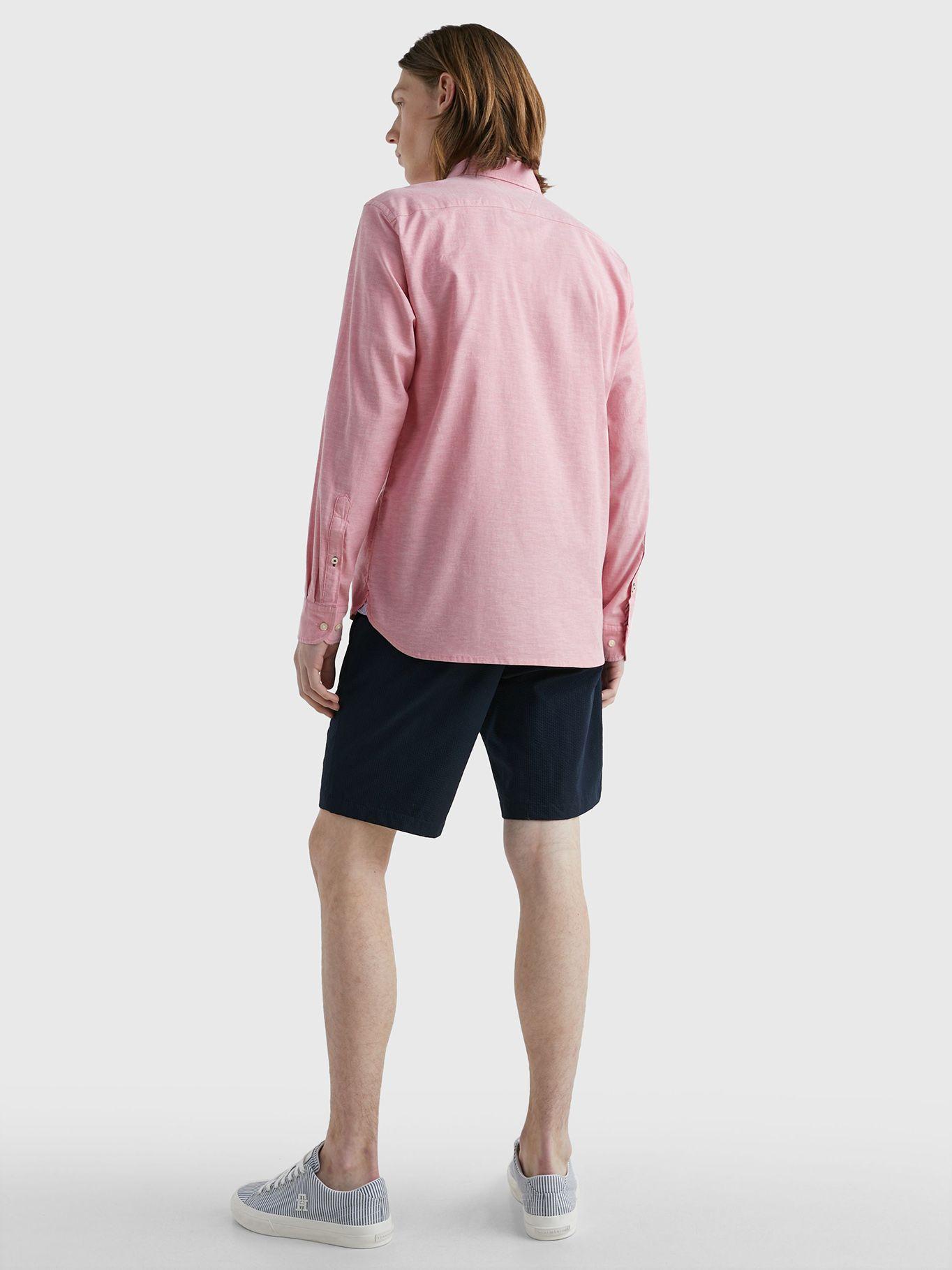 Camisa Essential 1985 Regular Fit Rosado Tommy Hilfiger-2