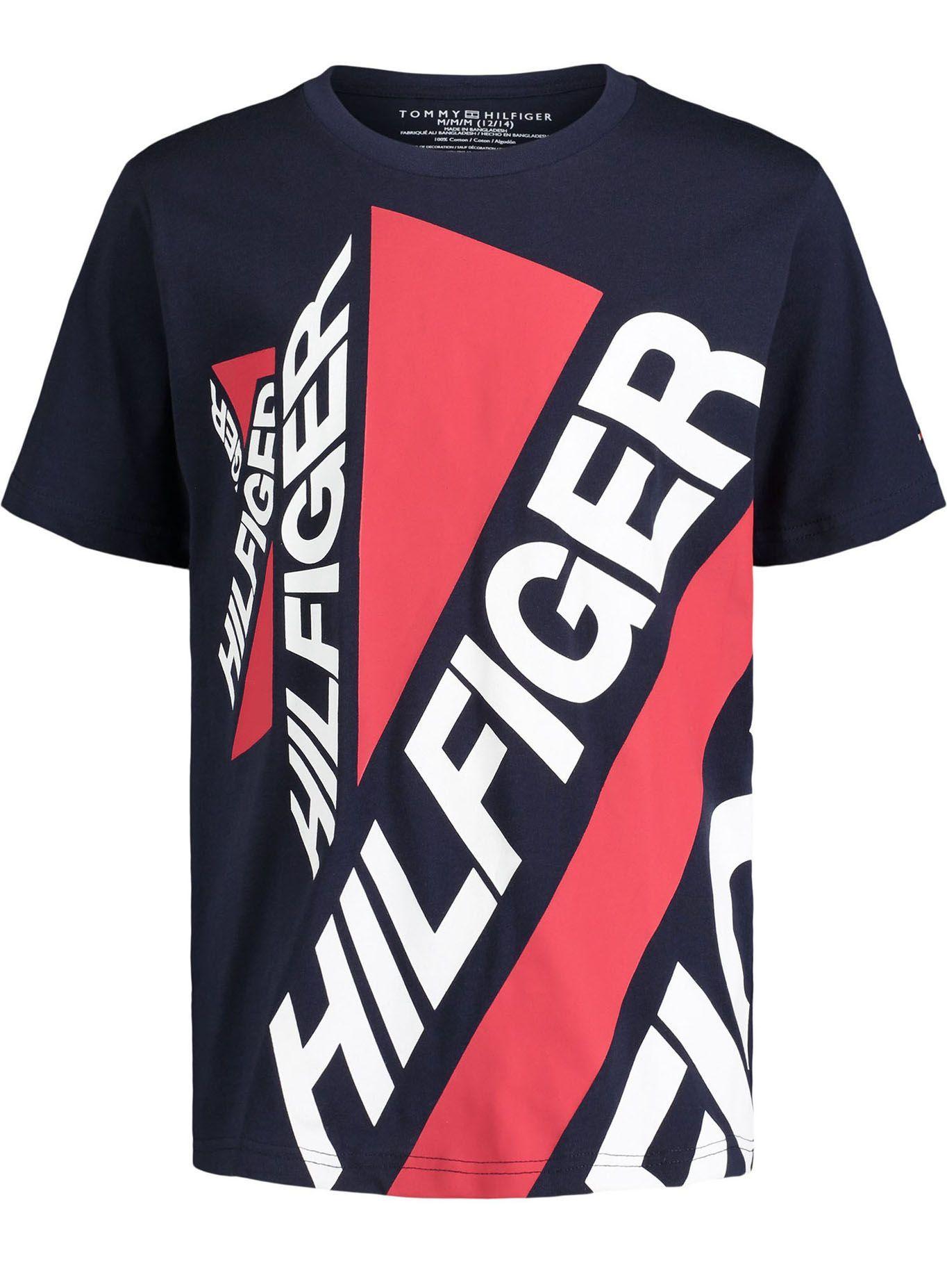 Polera Multi Logo Azul Tommy Hilfiger-0